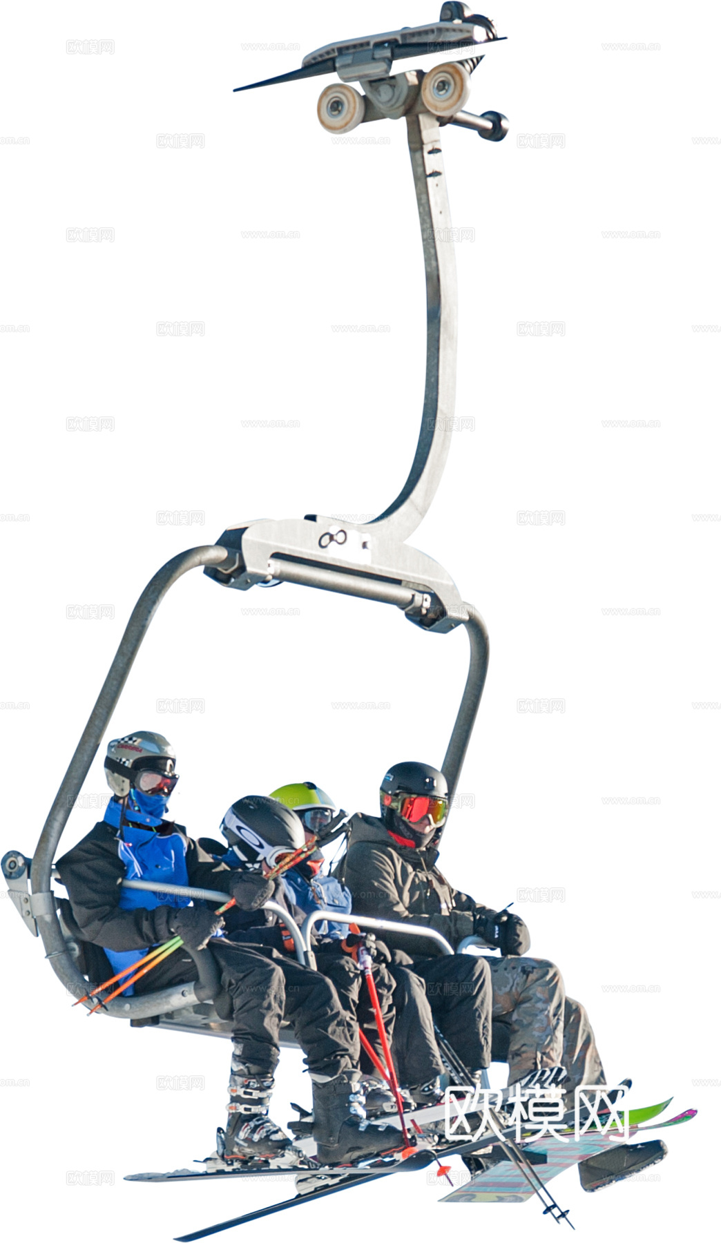 运动姿态人物下载（渲染图1）