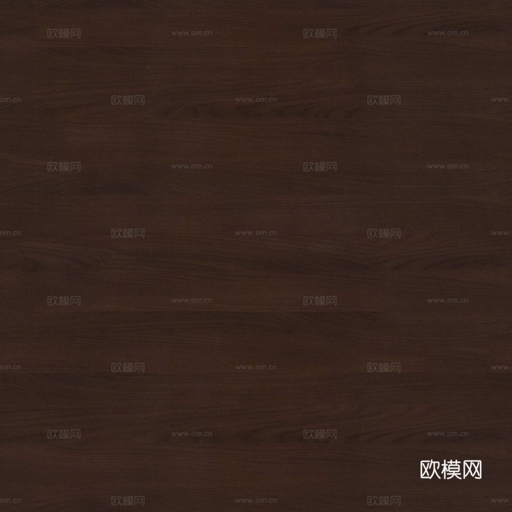 无缝深胡桃木饰面