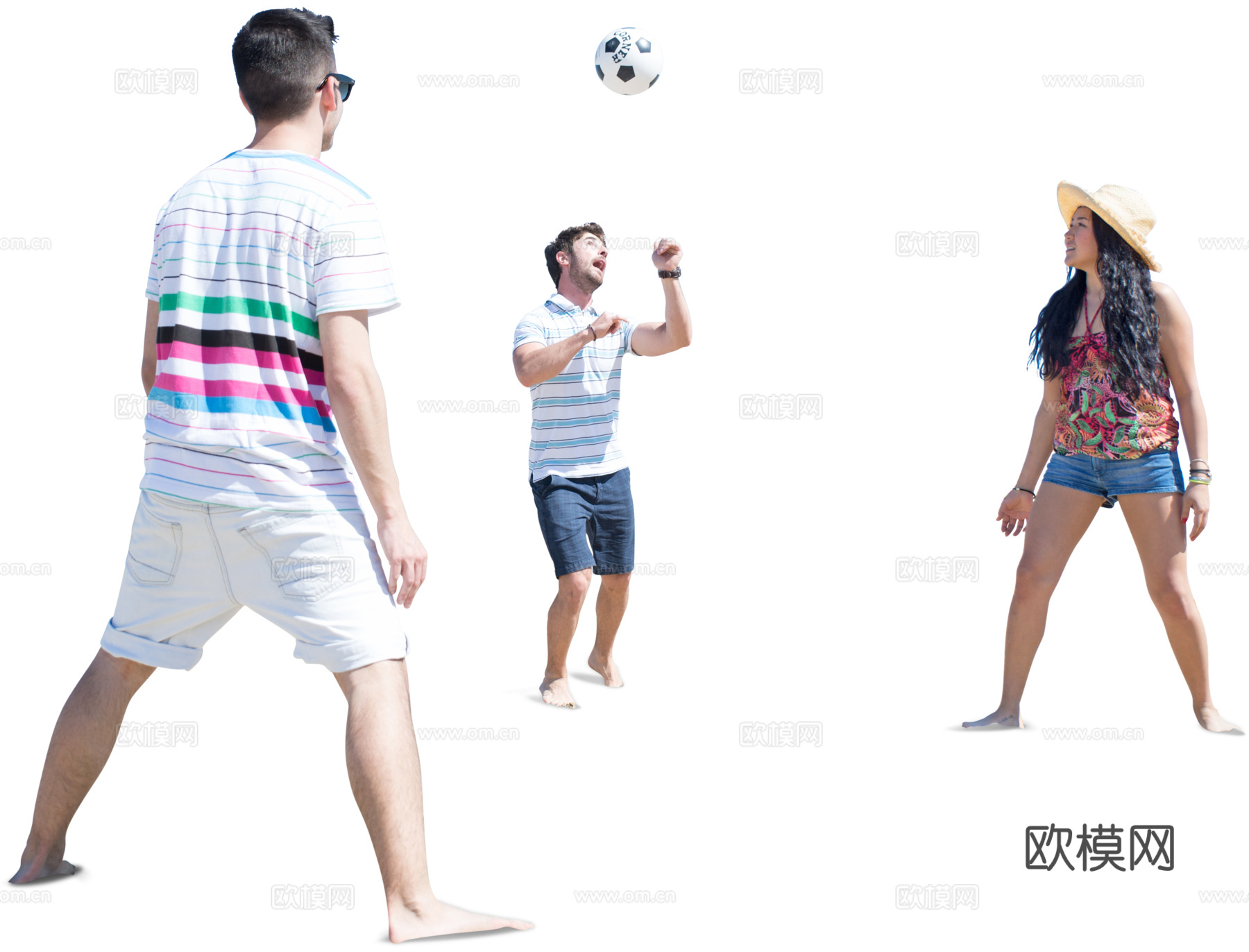 运动姿态人物下载（渲染图6）