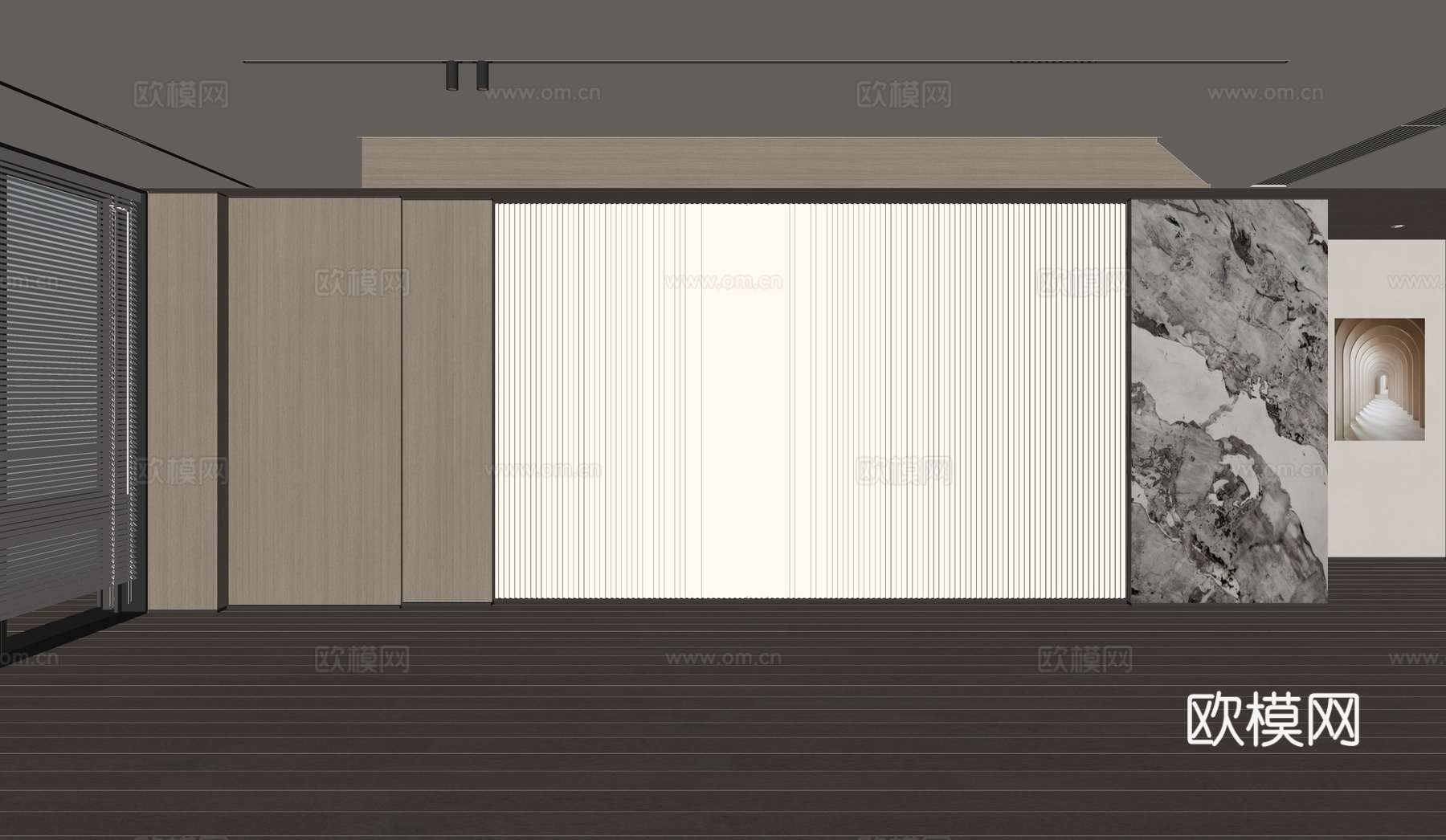现代客厅 奶油客厅 沙发背景墙 客厅背景 奶油风背景墙su模型