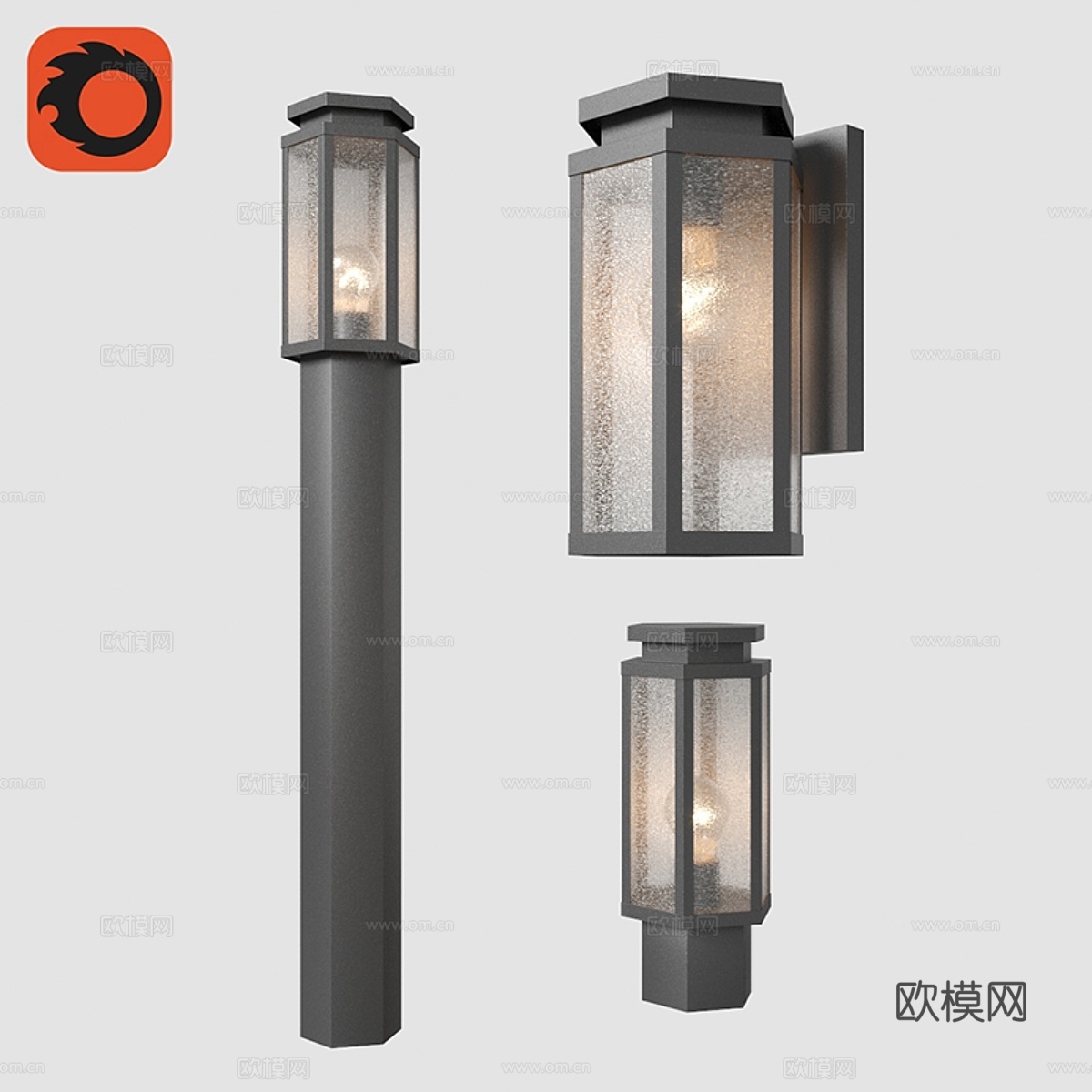 Odeon Light Gino 40483d模型下载