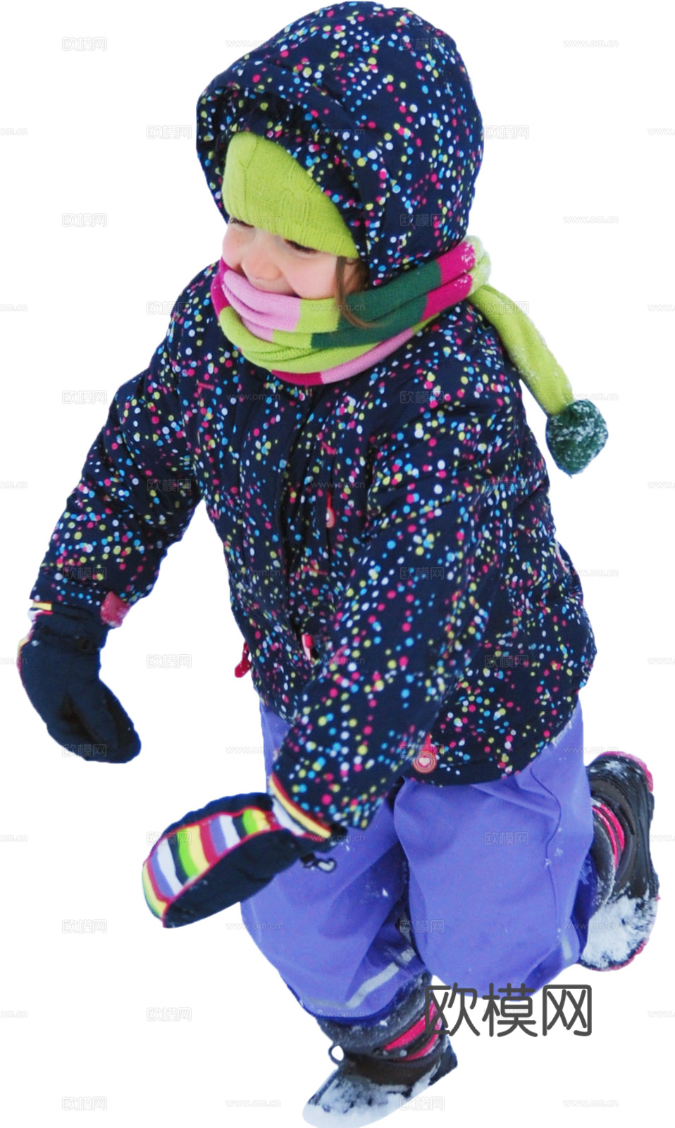 运动姿态人物下载（渲染图3）