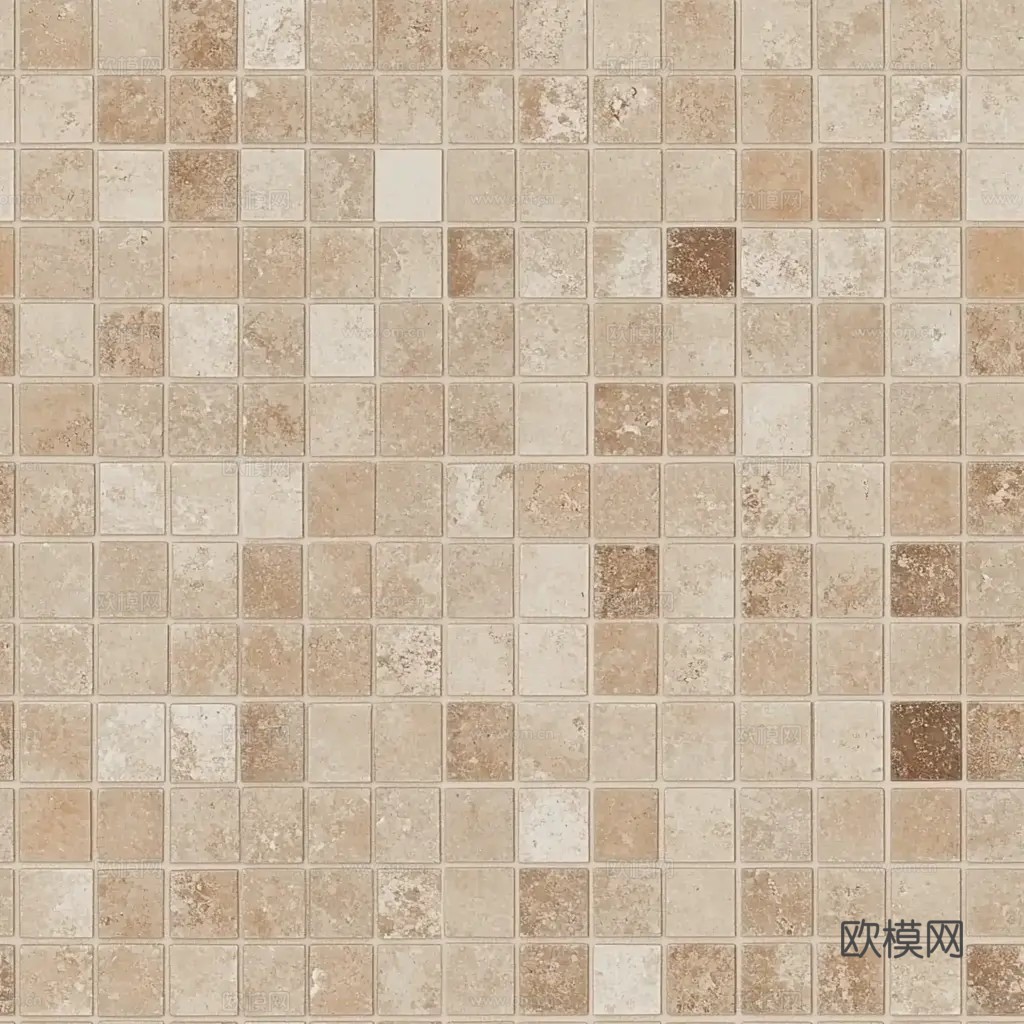 黄棕灰瓷砖马赛克