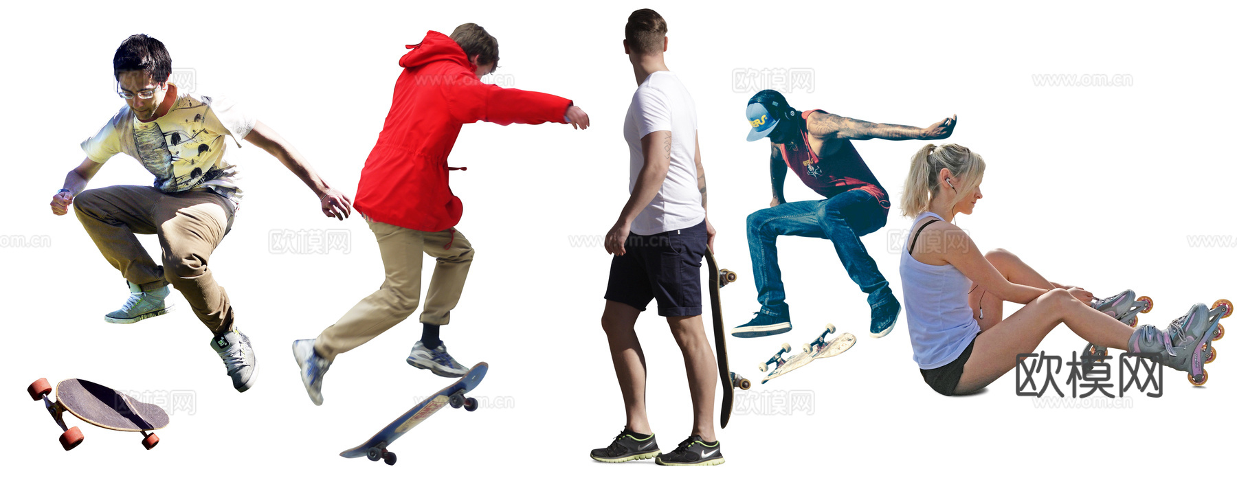 运动姿态人物下载