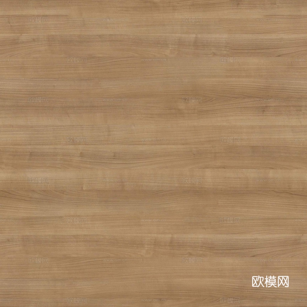 无缝浅胡桃木饰面