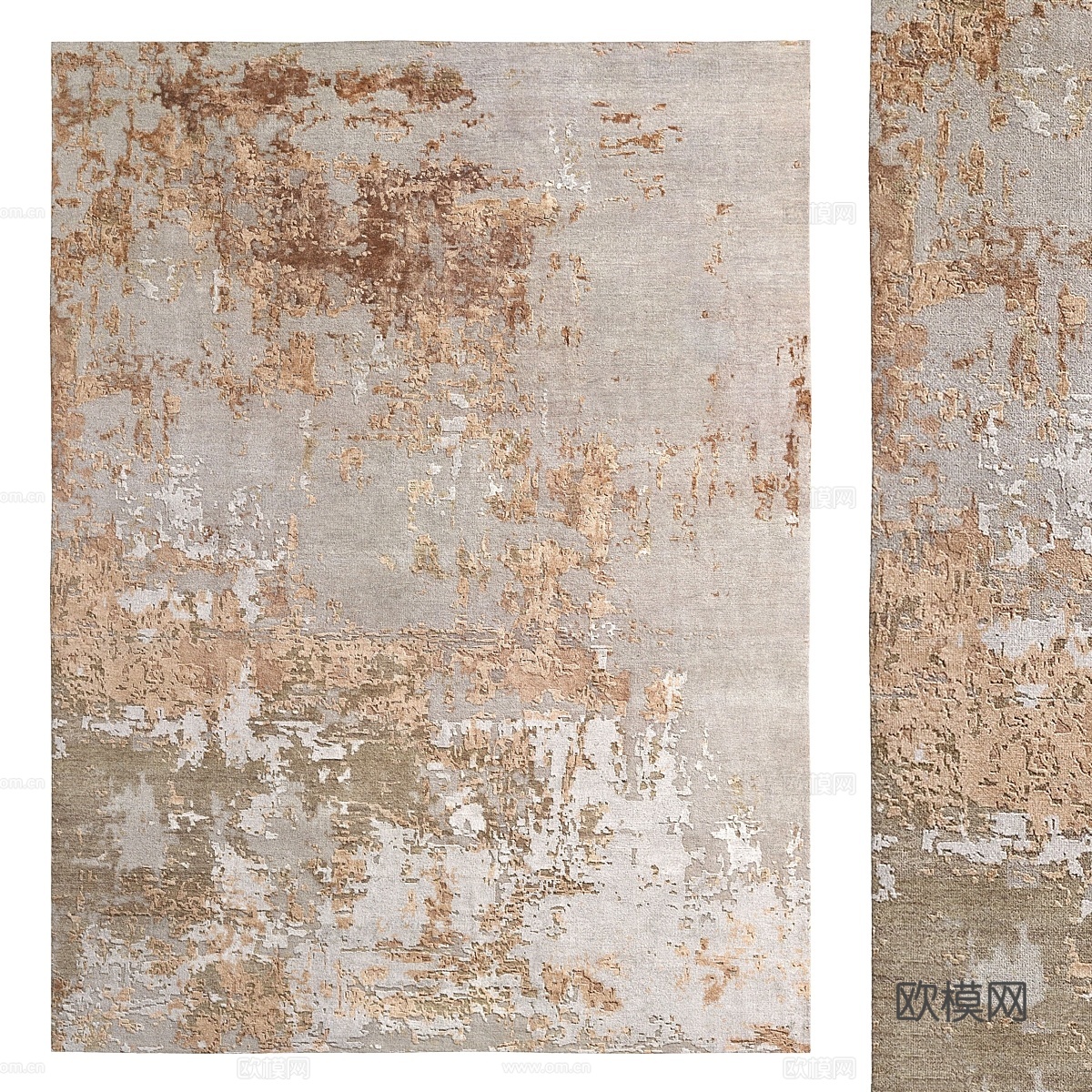 Restoration Hardware 地毯系列3d模型下载