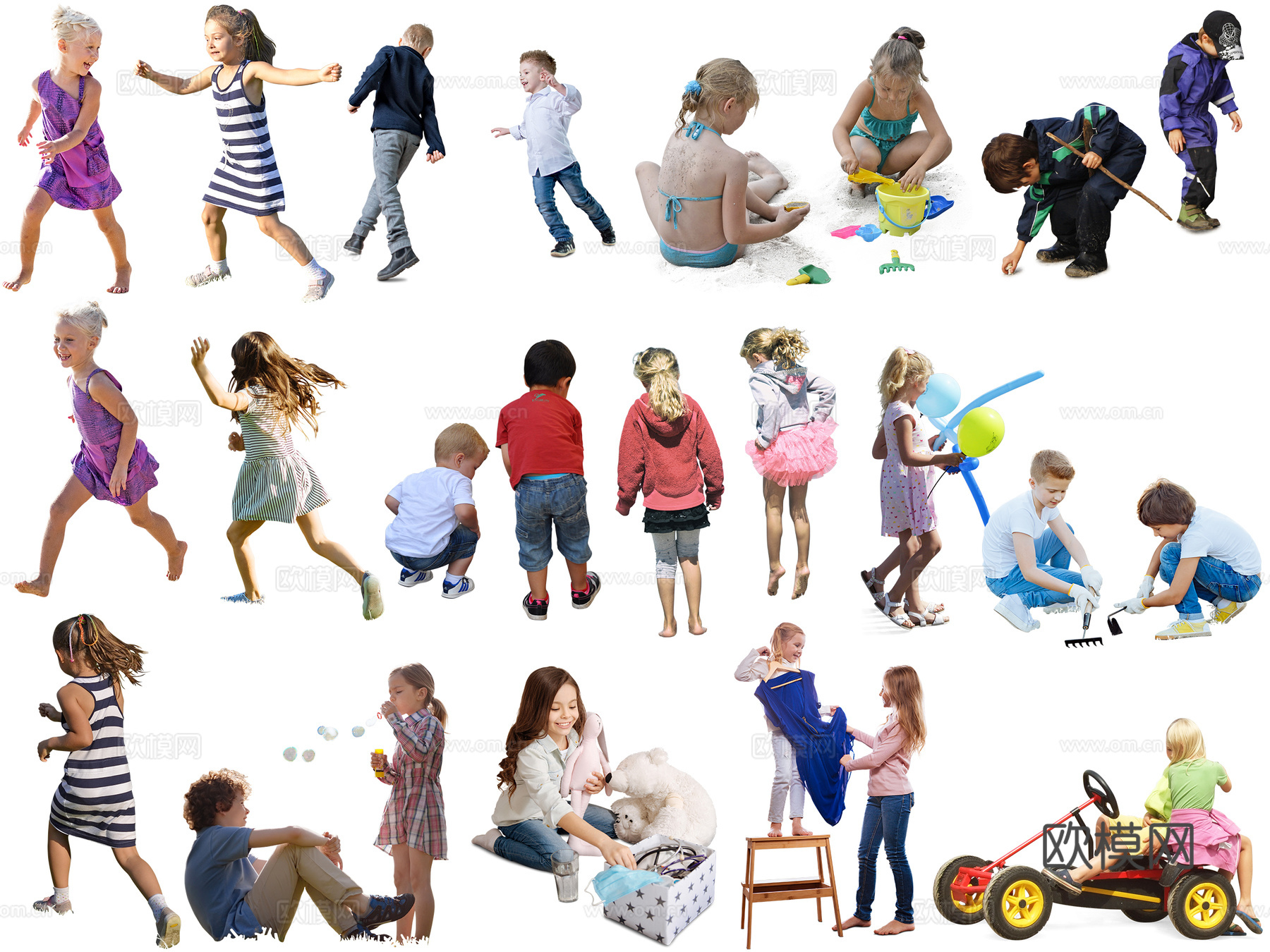 运动姿态人物下载