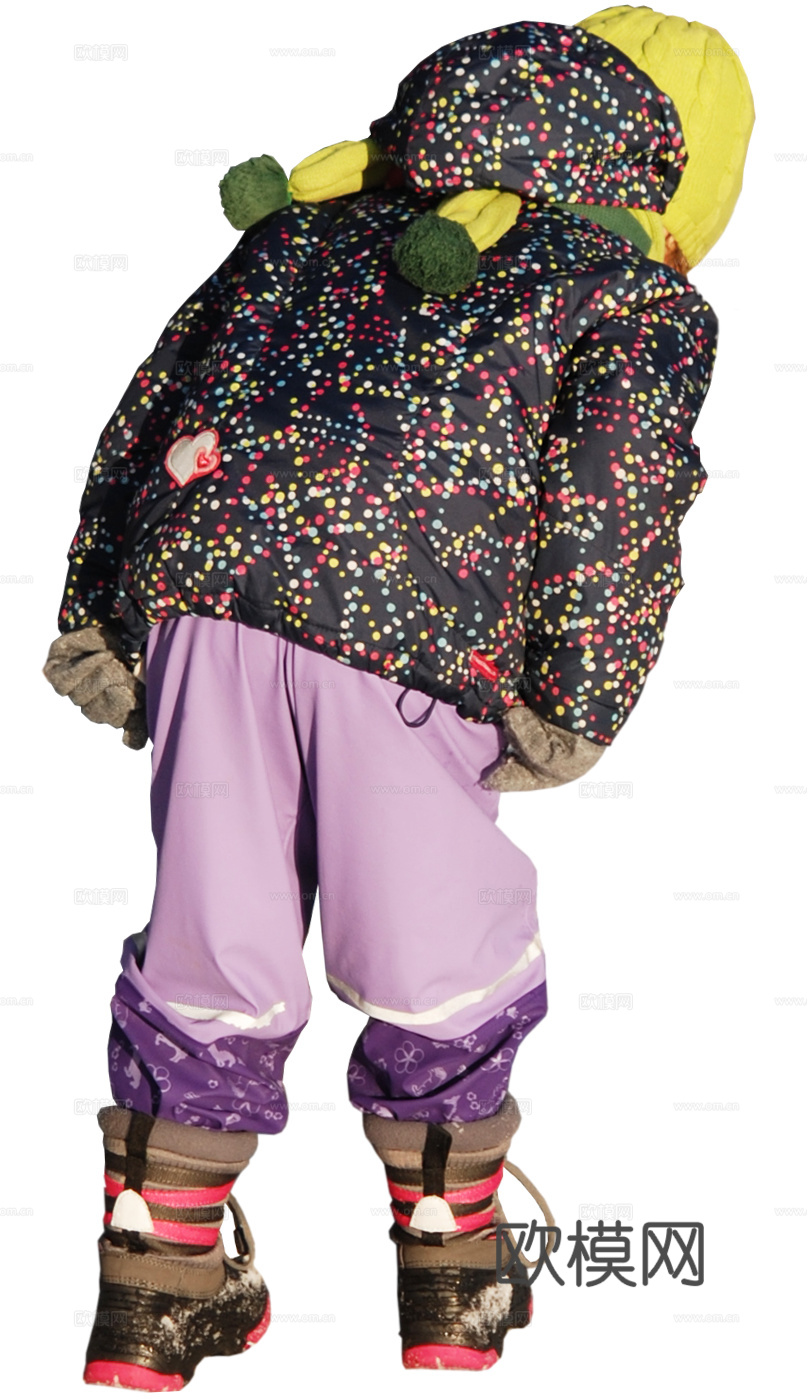 运动姿态人物下载（渲染图2）