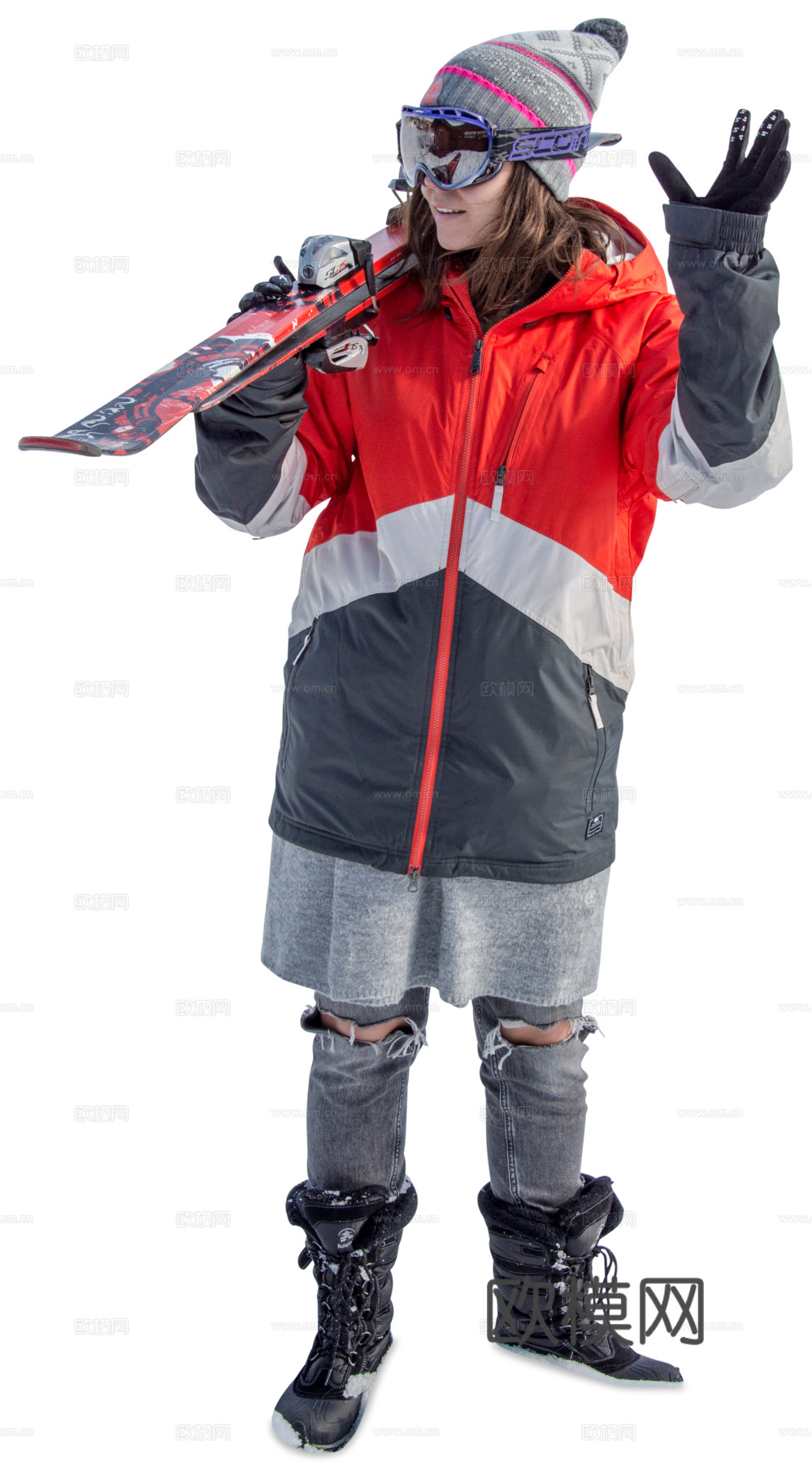 运动姿态人物下载（渲染图6）