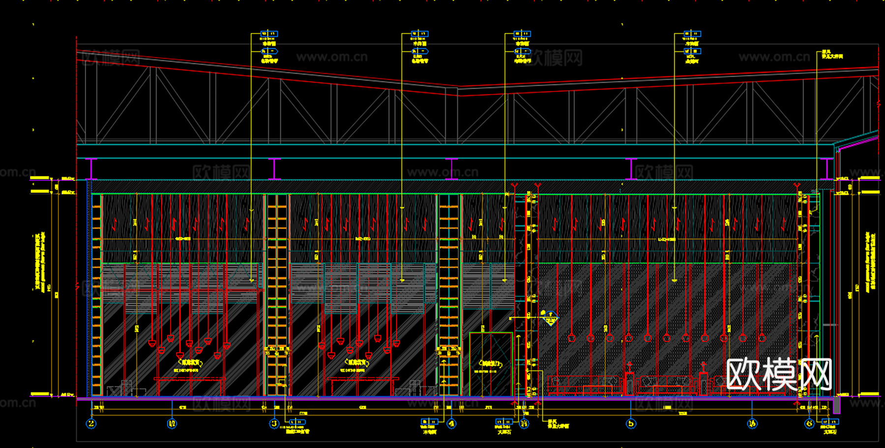 10套售楼处施工图附效果图最新整理合集cad施工图