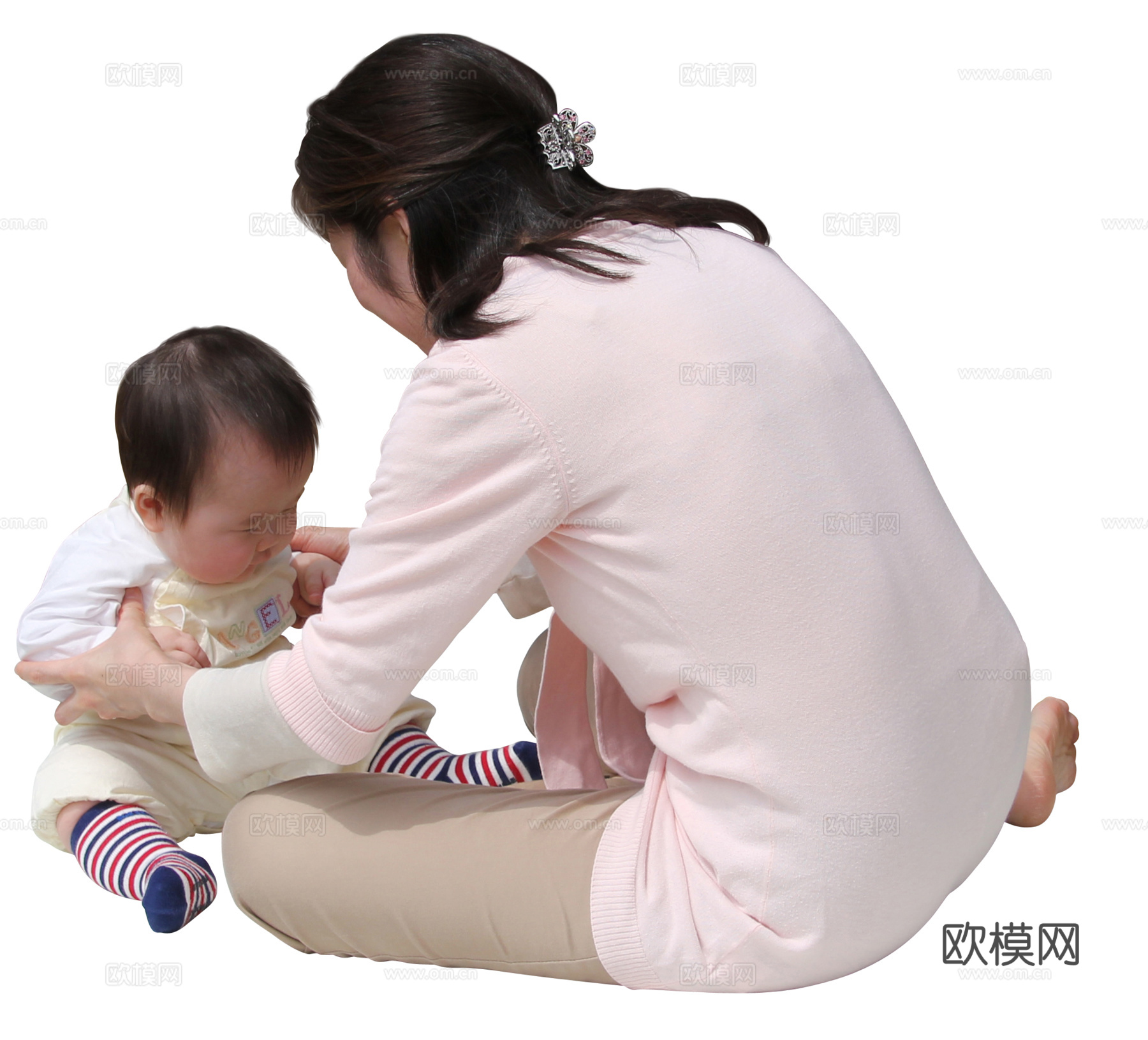 免扣亚洲人物下载（渲染图4）