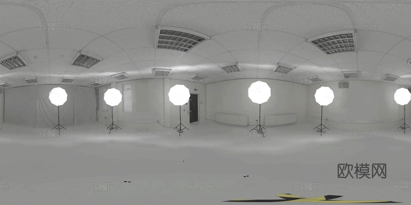 摄影棚 通用灯光HDR