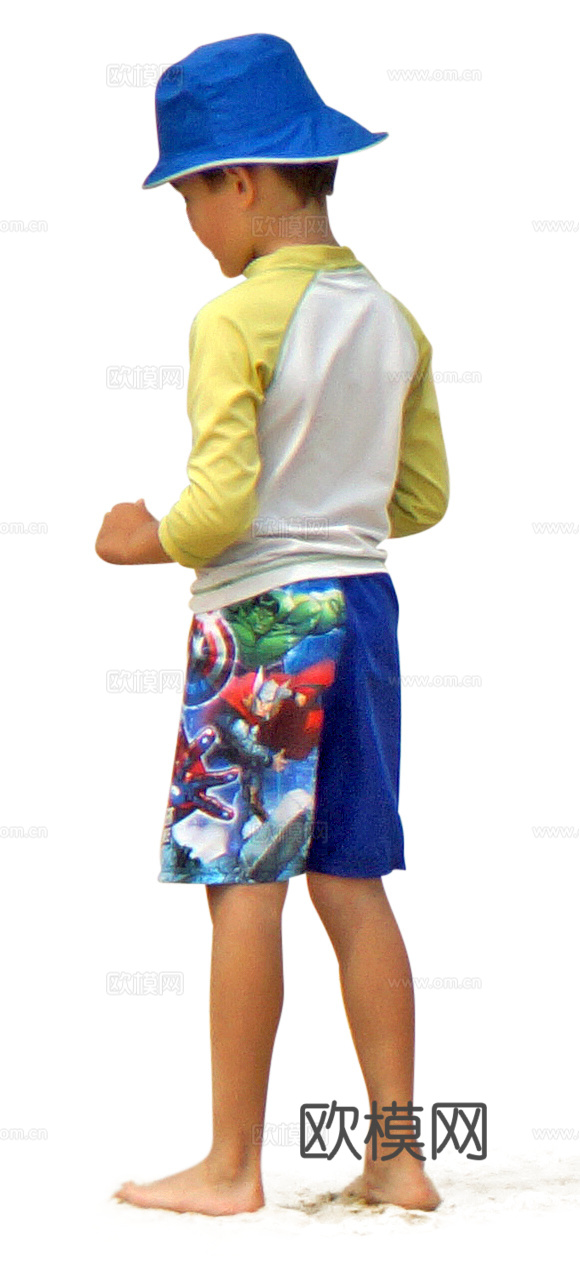 小孩儿童免扣人物下载（渲染图2）