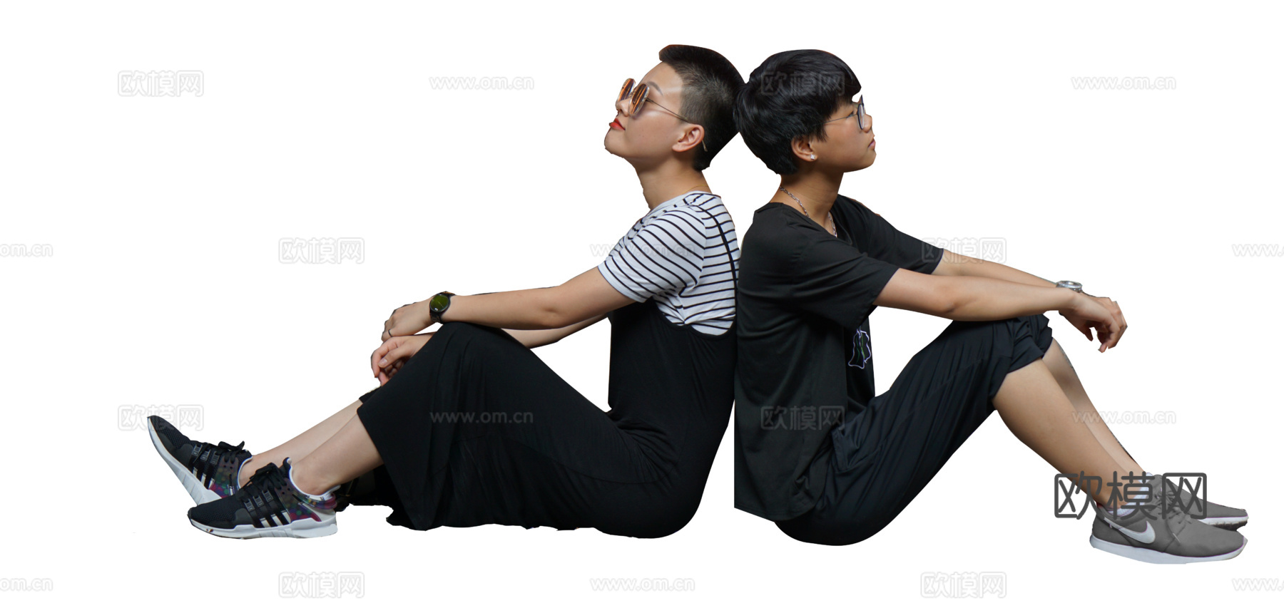 免扣效果图人物下载（渲染图5）