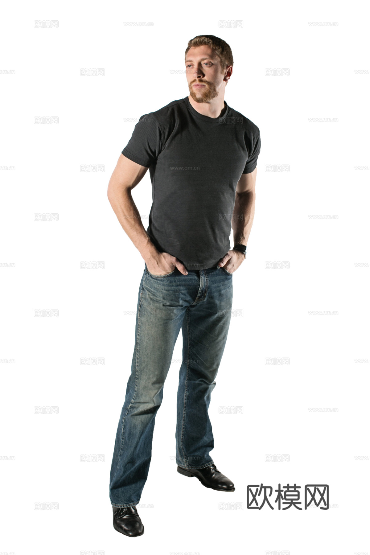 免扣效果图人物下载（渲染图6）