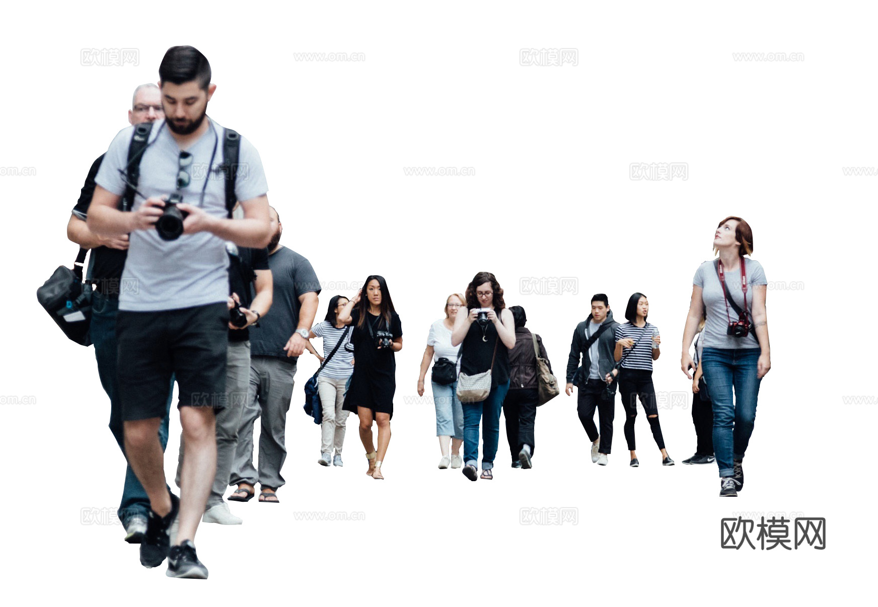 免扣效果图人物下载（渲染图2）