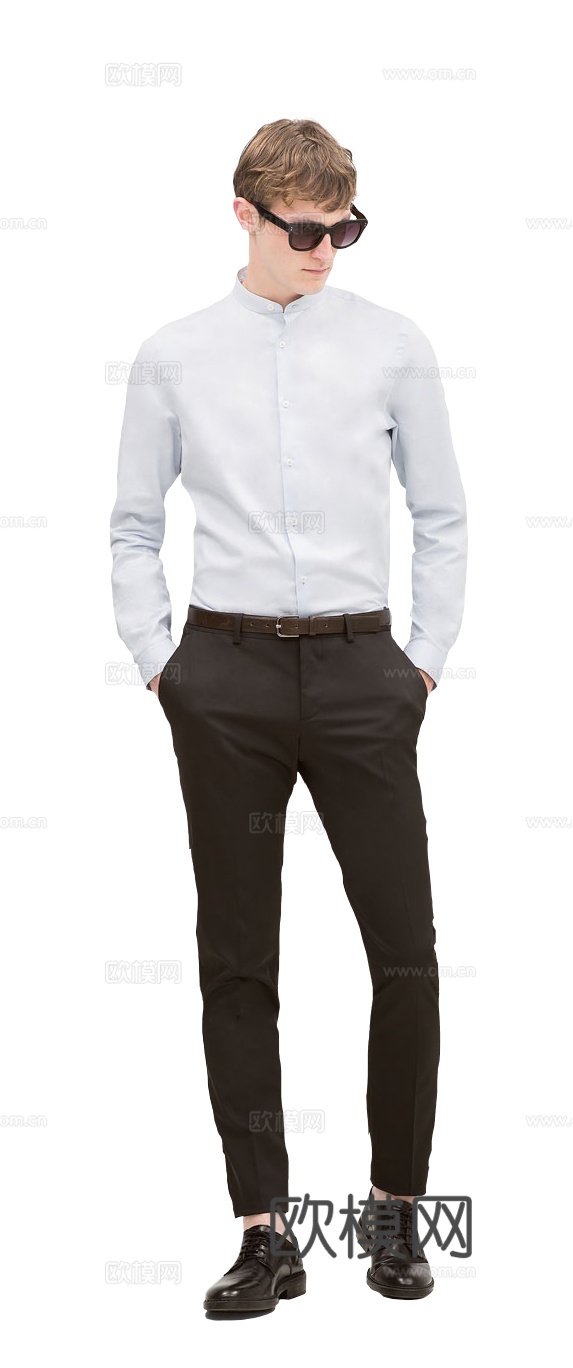 免扣效果图人物下载（渲染图4）