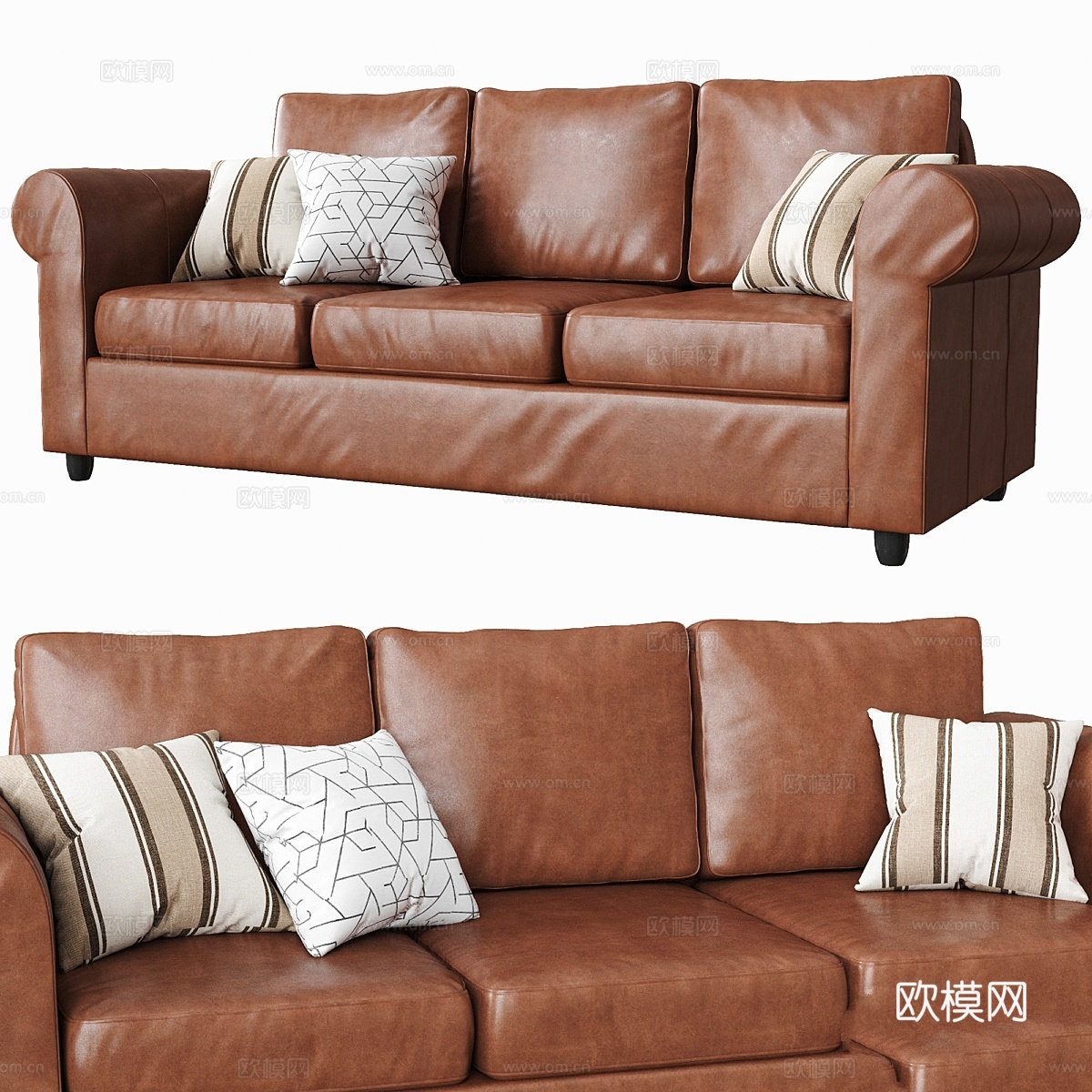 宜家Fixhult沙发3d模型下载