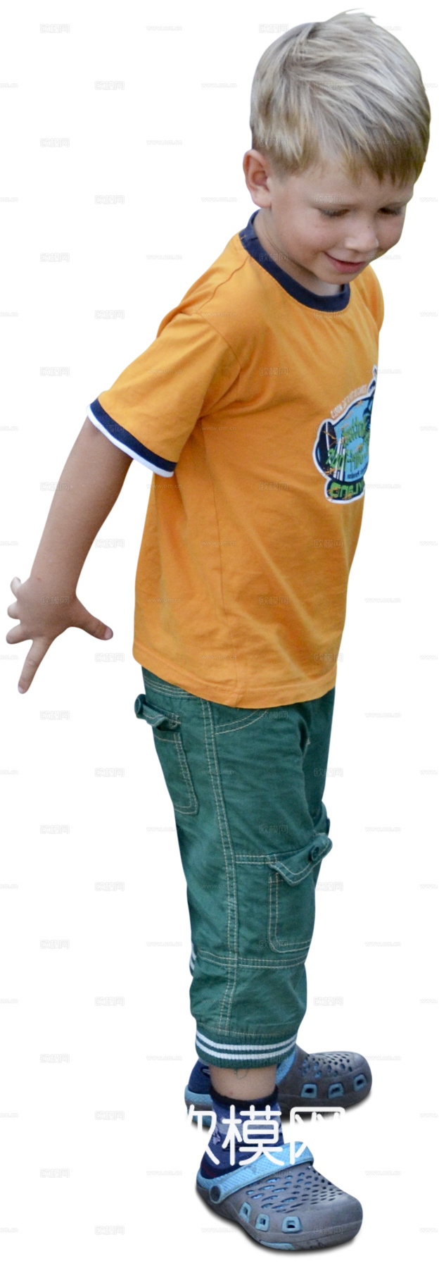 小孩儿童免扣人物下载（渲染图8）