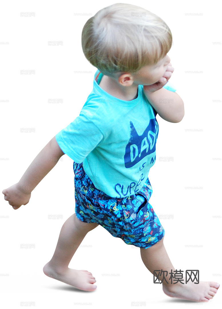 小孩儿童免扣人物下载（渲染图7）