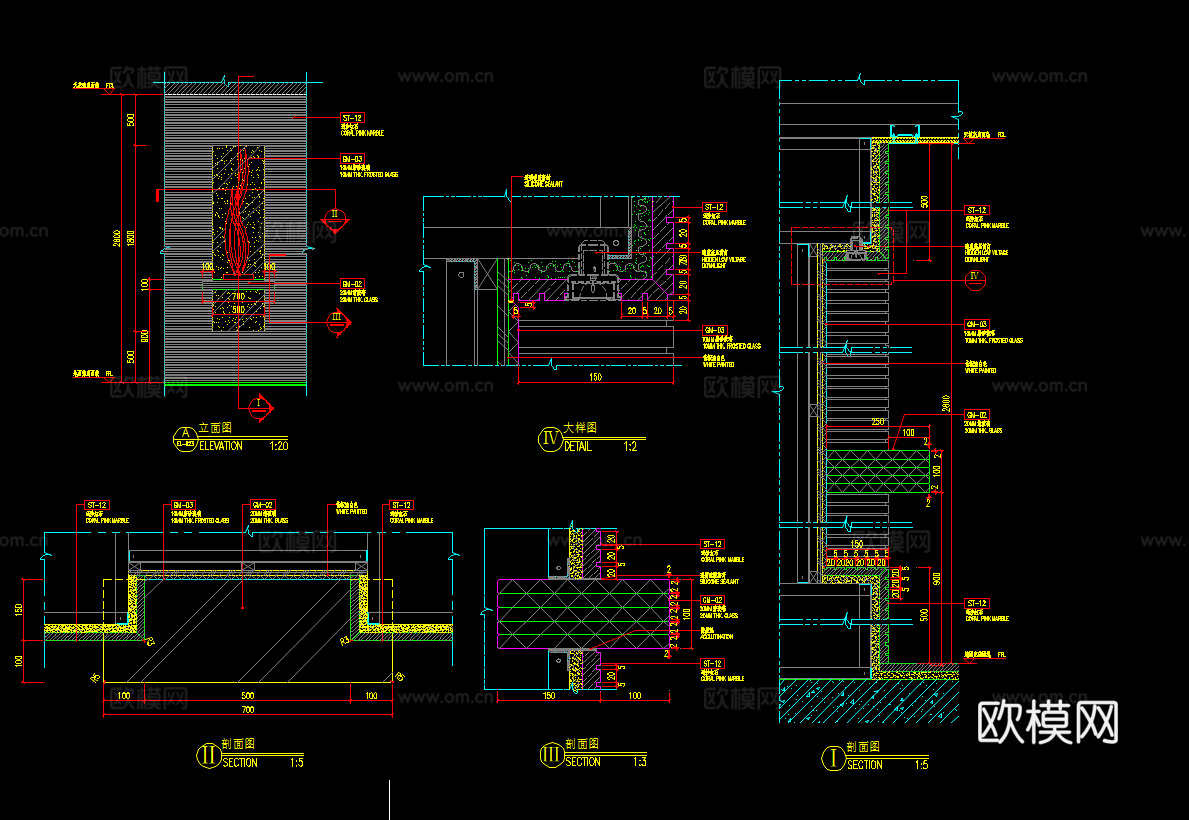 400套最全酒店空间CAD节点大样图最新整理cad施工图
