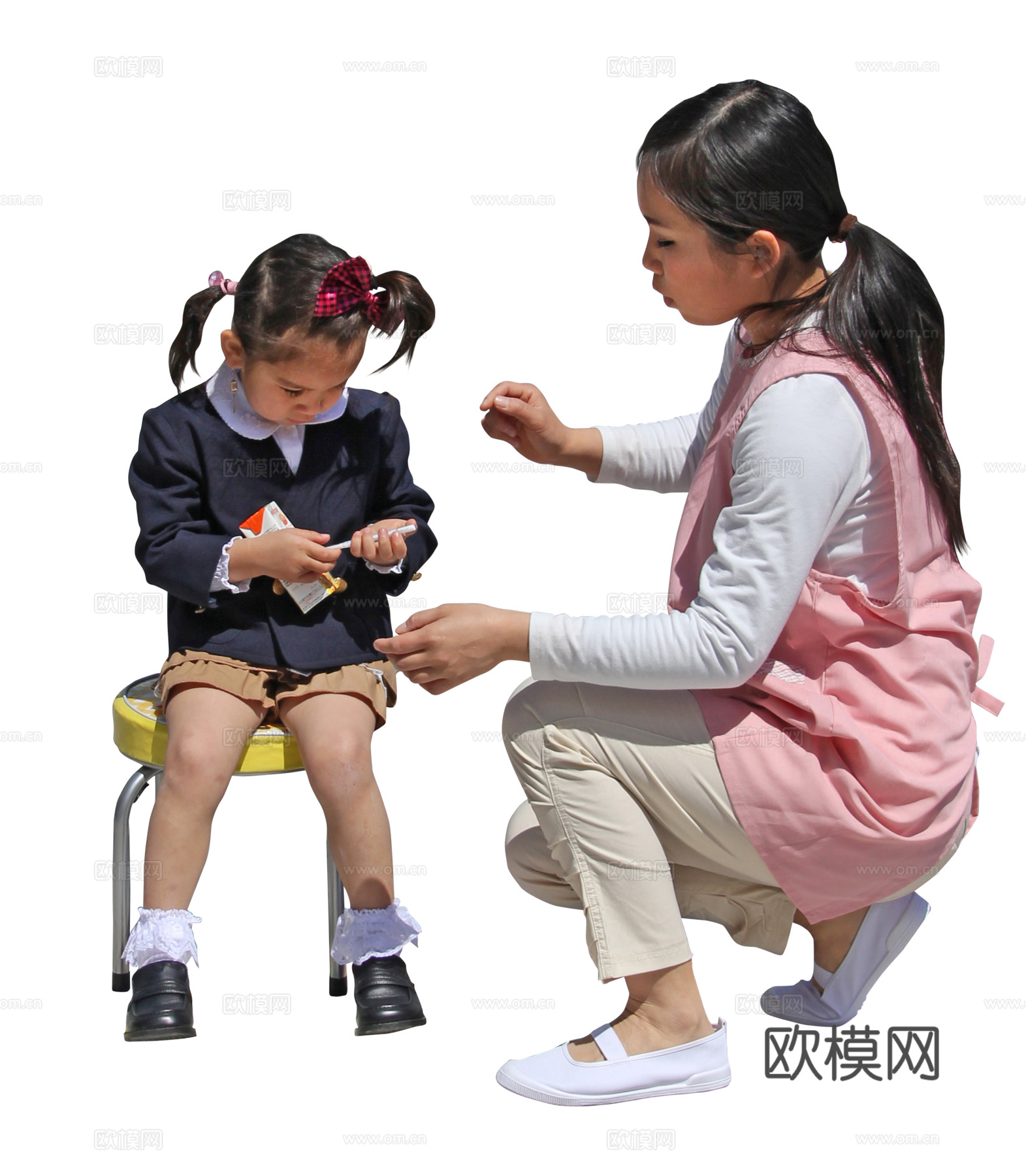 免扣亚洲人物下载（渲染图7）