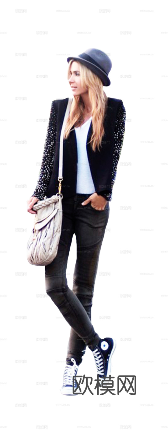 免扣效果图人物下载（渲染图5）