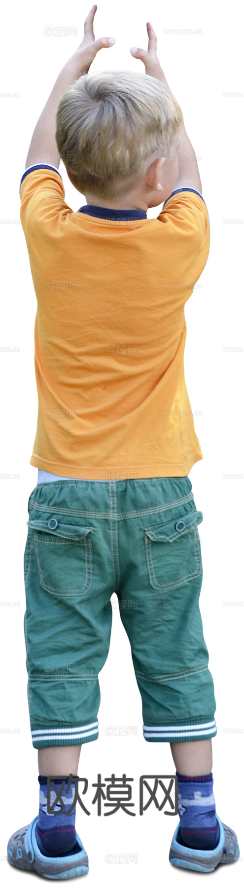 小孩儿童免扣人物下载（渲染图1）