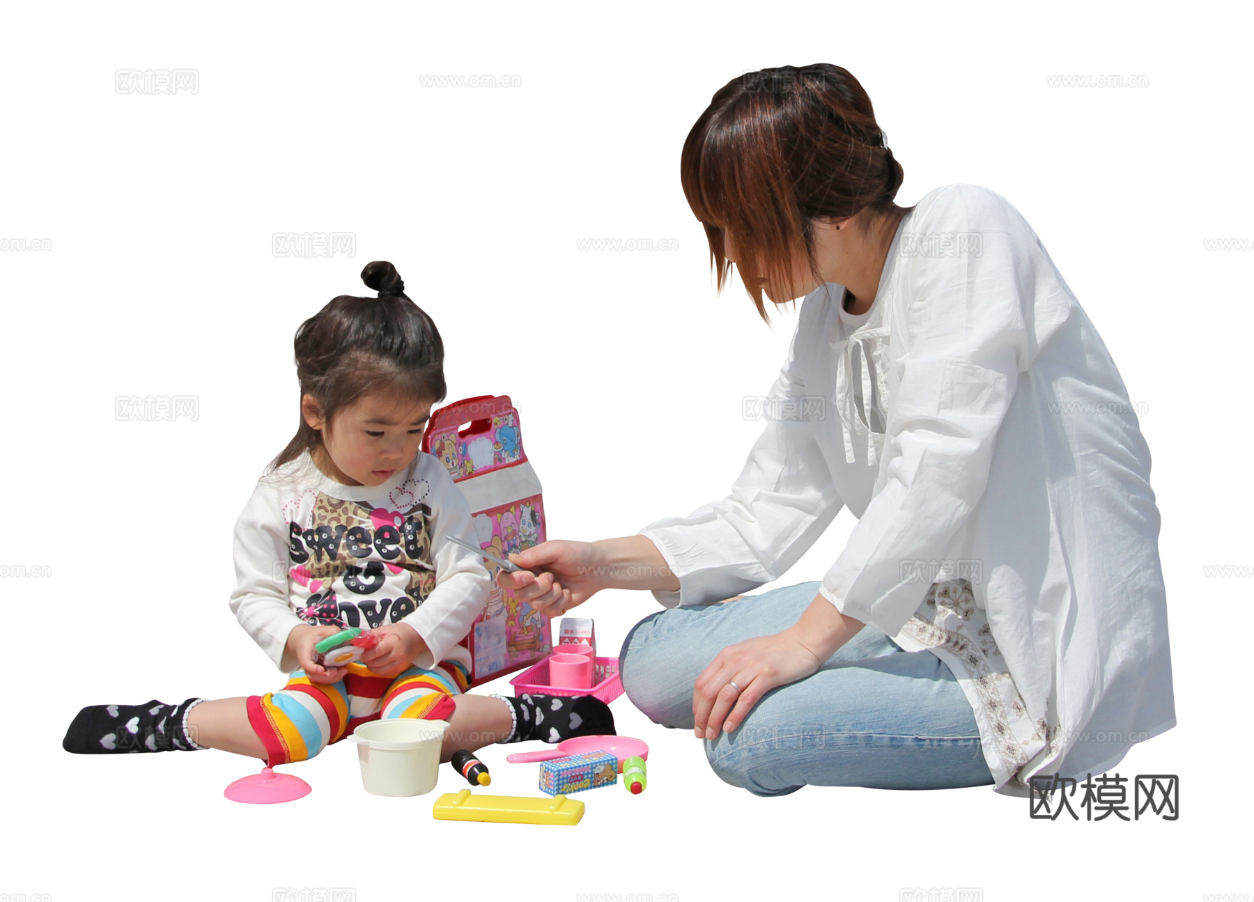 免扣亚洲人物下载（渲染图7）