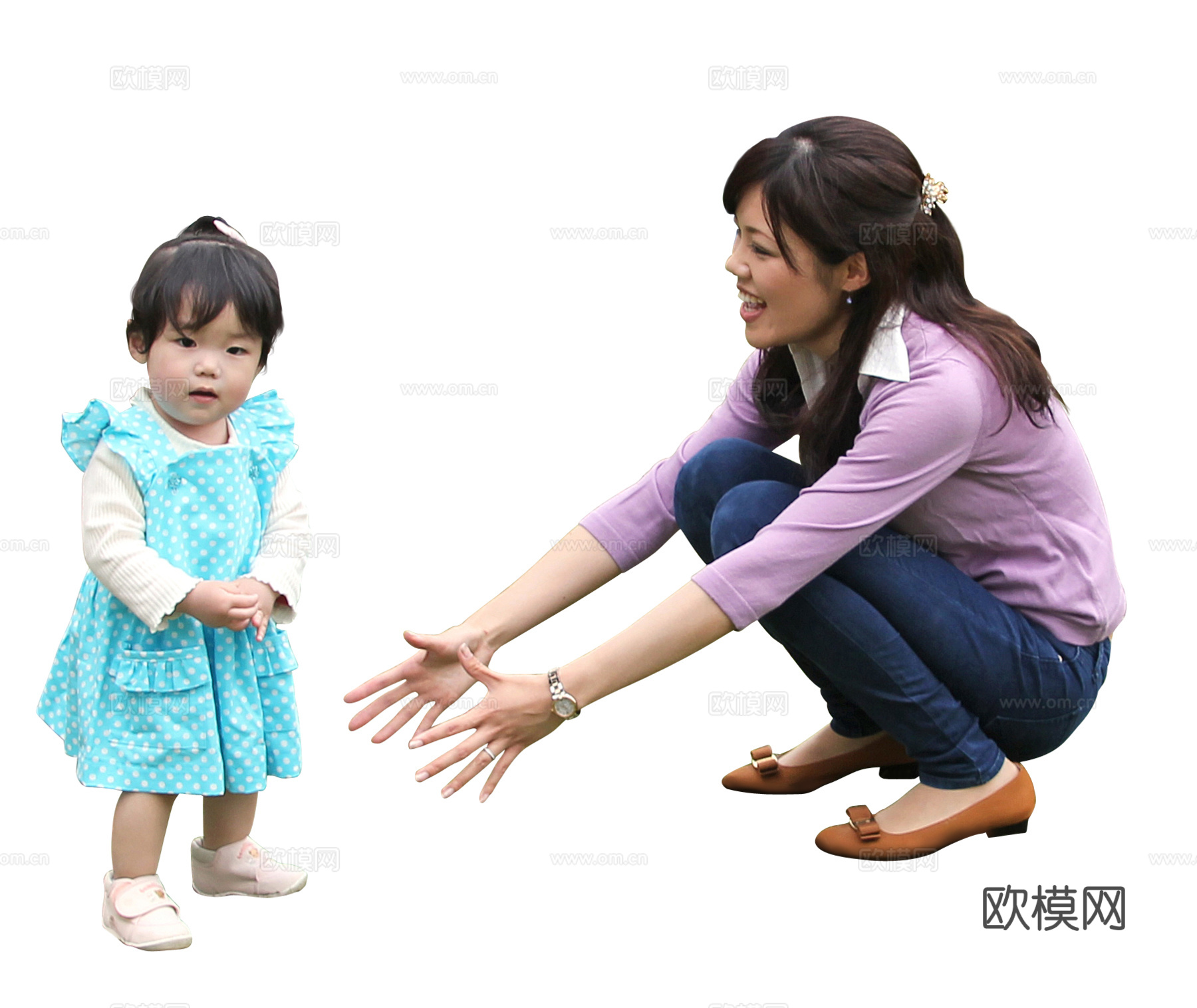 免扣亚洲人物下载（渲染图2）