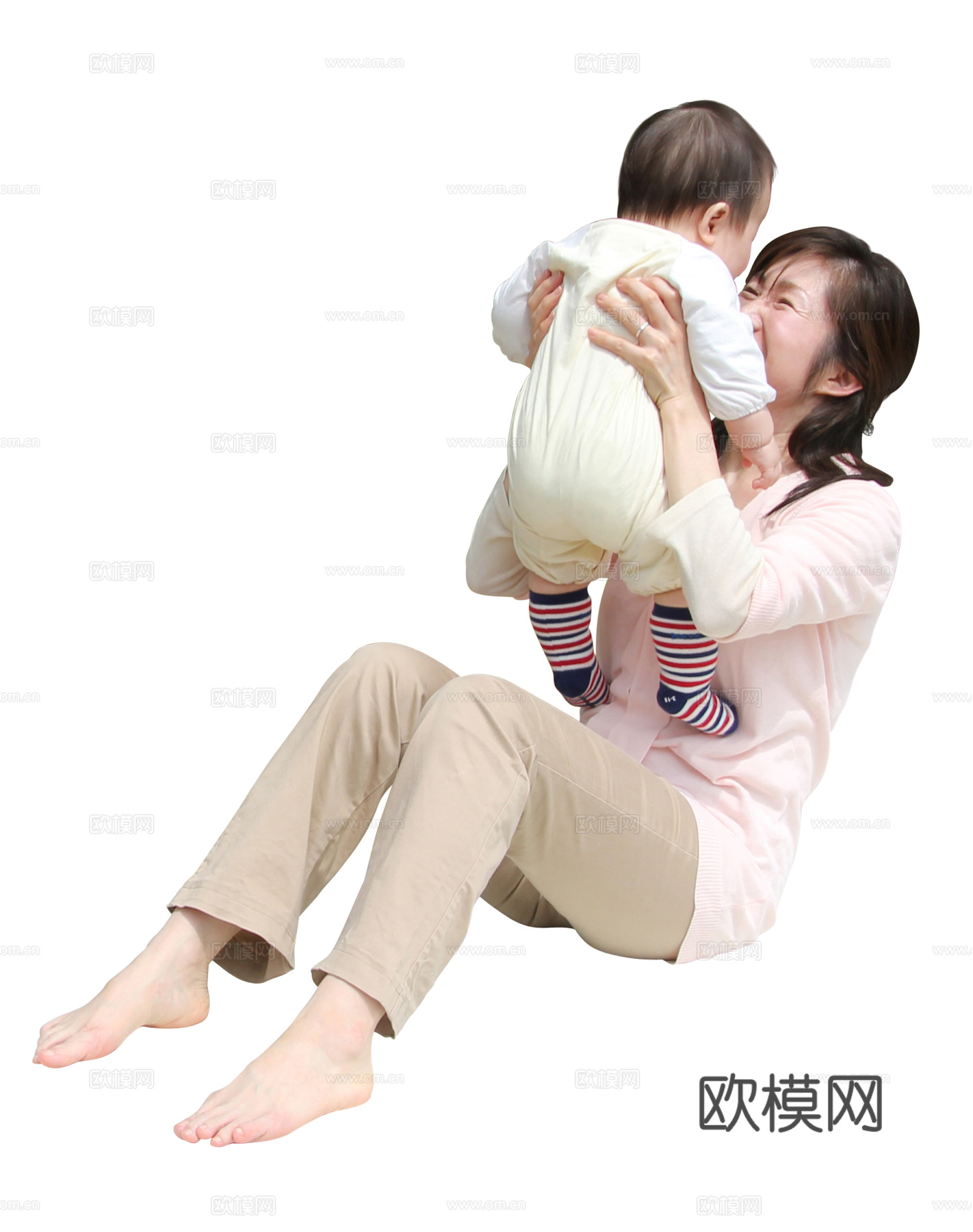 免扣亚洲人物下载（渲染图2）