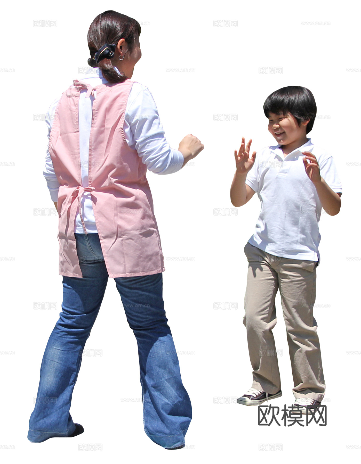 免扣亚洲人物下载（渲染图4）