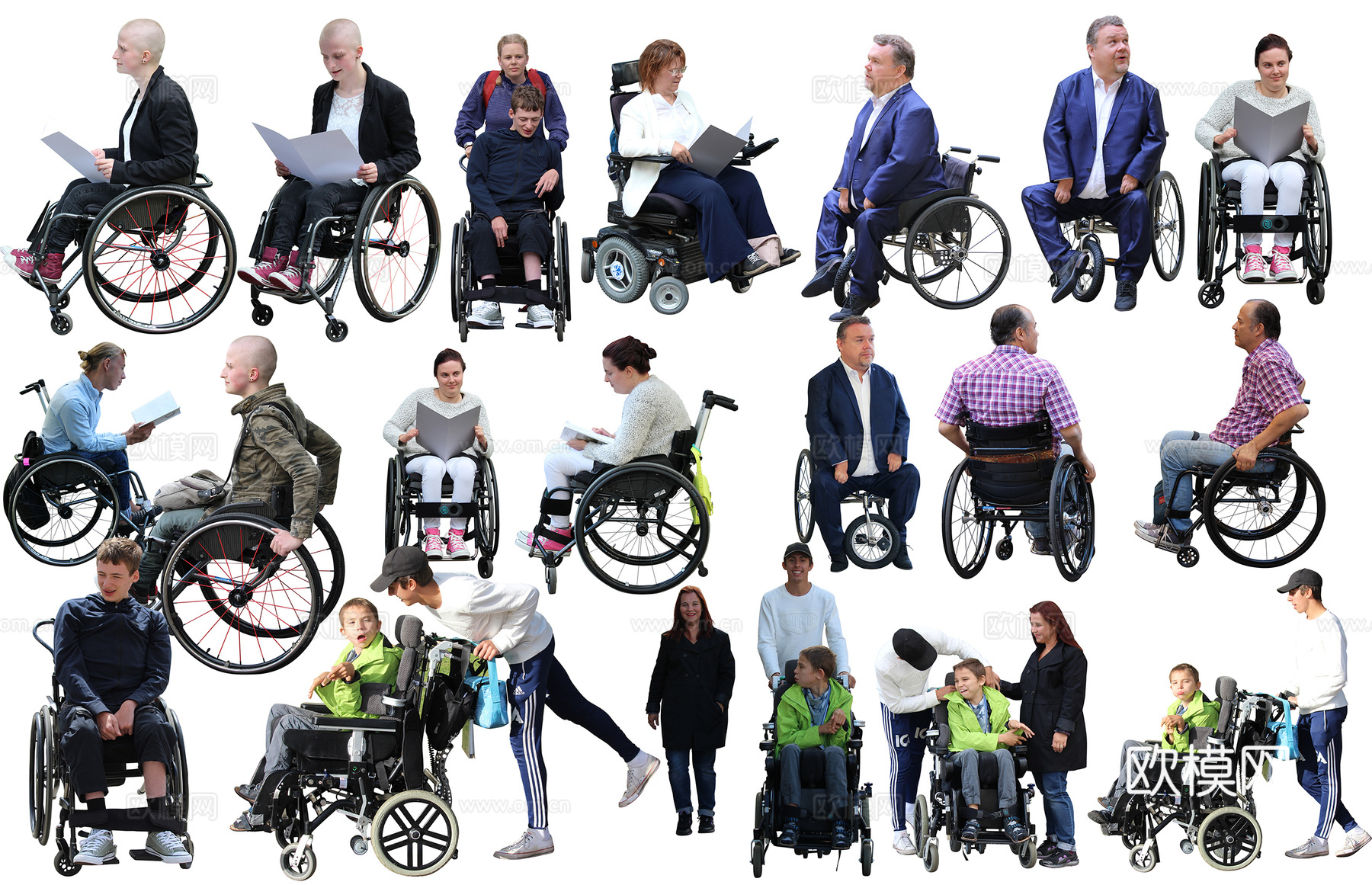 高清免扣人物集合