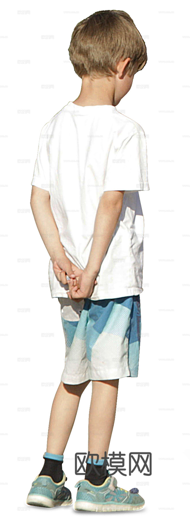 小孩儿童免扣人物下载（渲染图4）