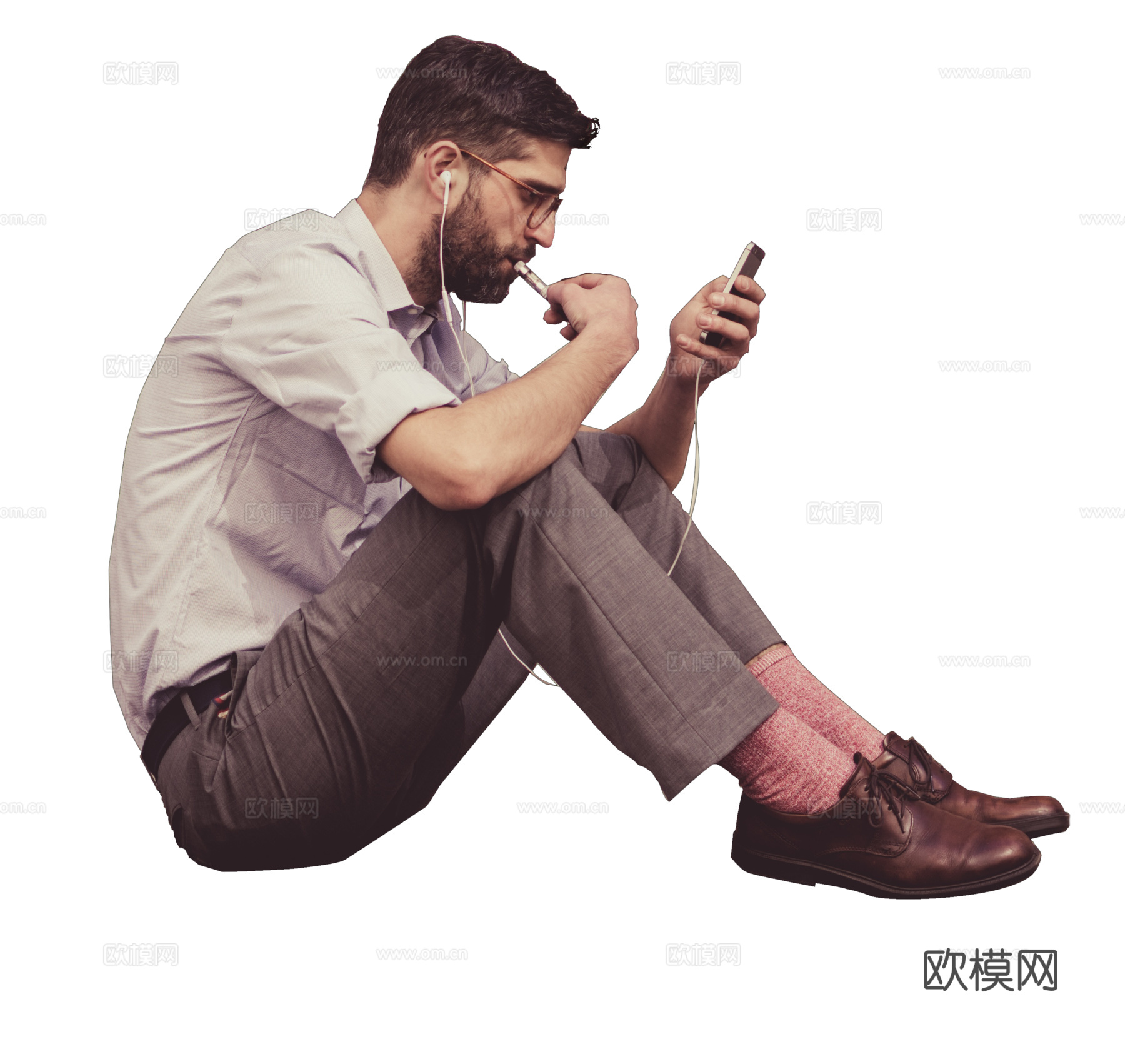 免扣效果图人物下载（渲染图4）