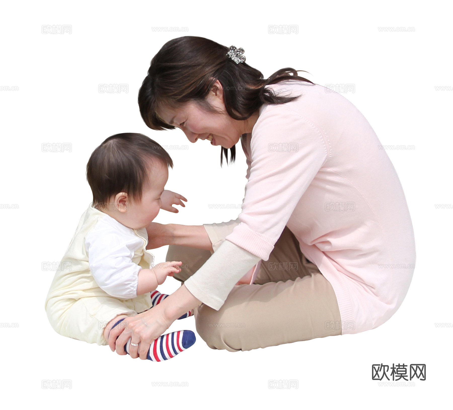 免扣亚洲人物下载（渲染图5）