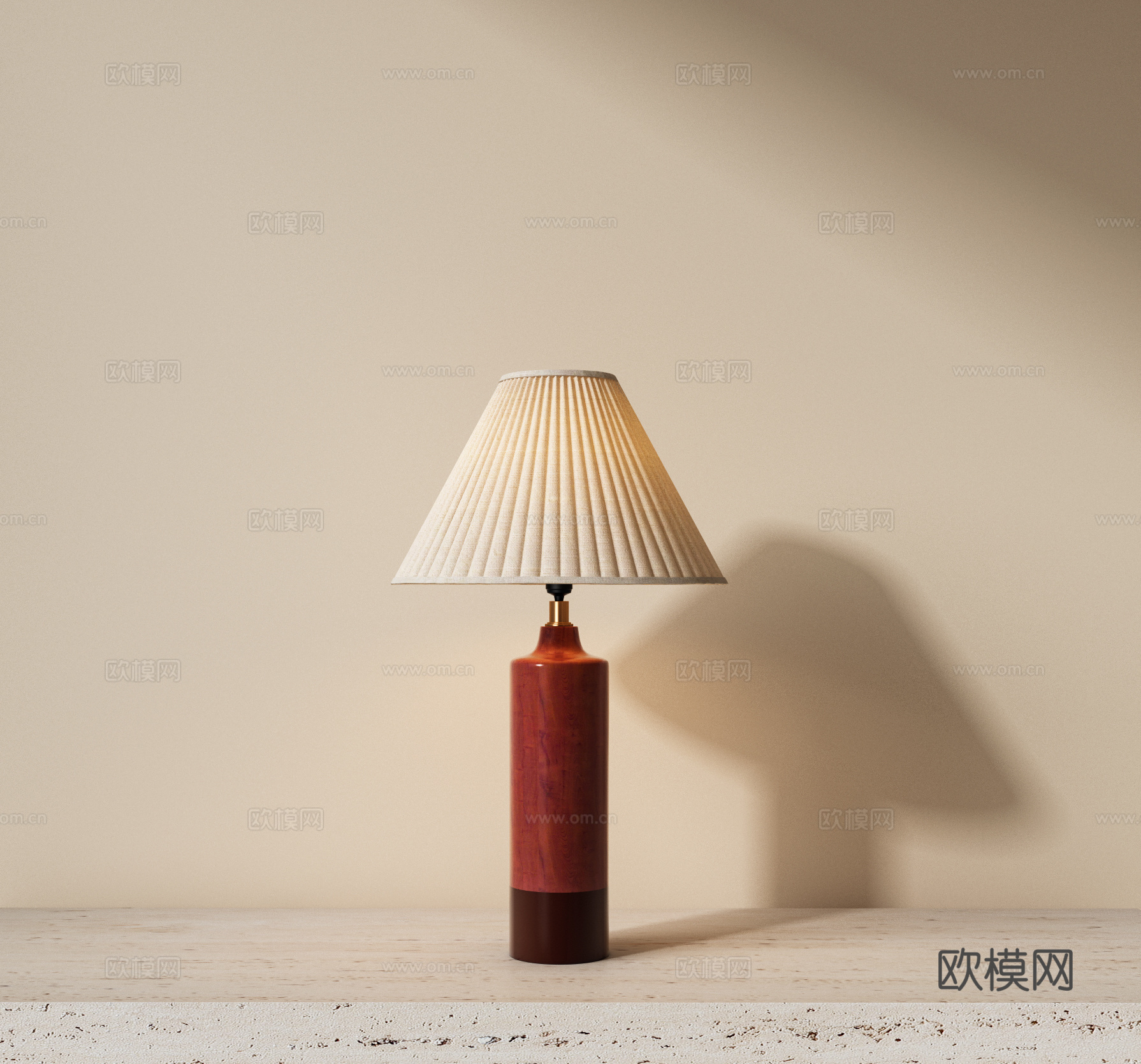 侘寂风台灯 床头台灯 客厅台灯 复古台灯 艺术台灯 书房台灯su模型