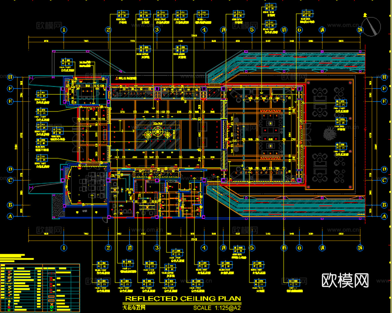 10套售楼处施工图附效果图最新整理合集cad施工图