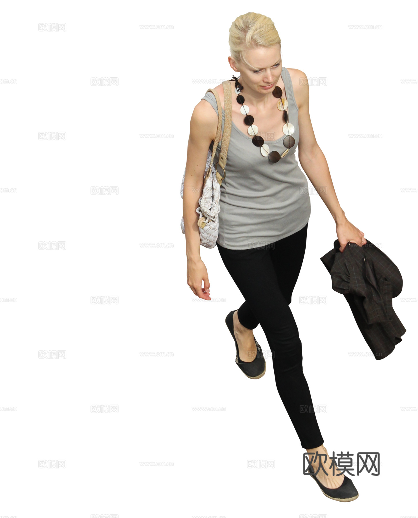 鸟瞰人物PNG免抠下载（渲染图4）