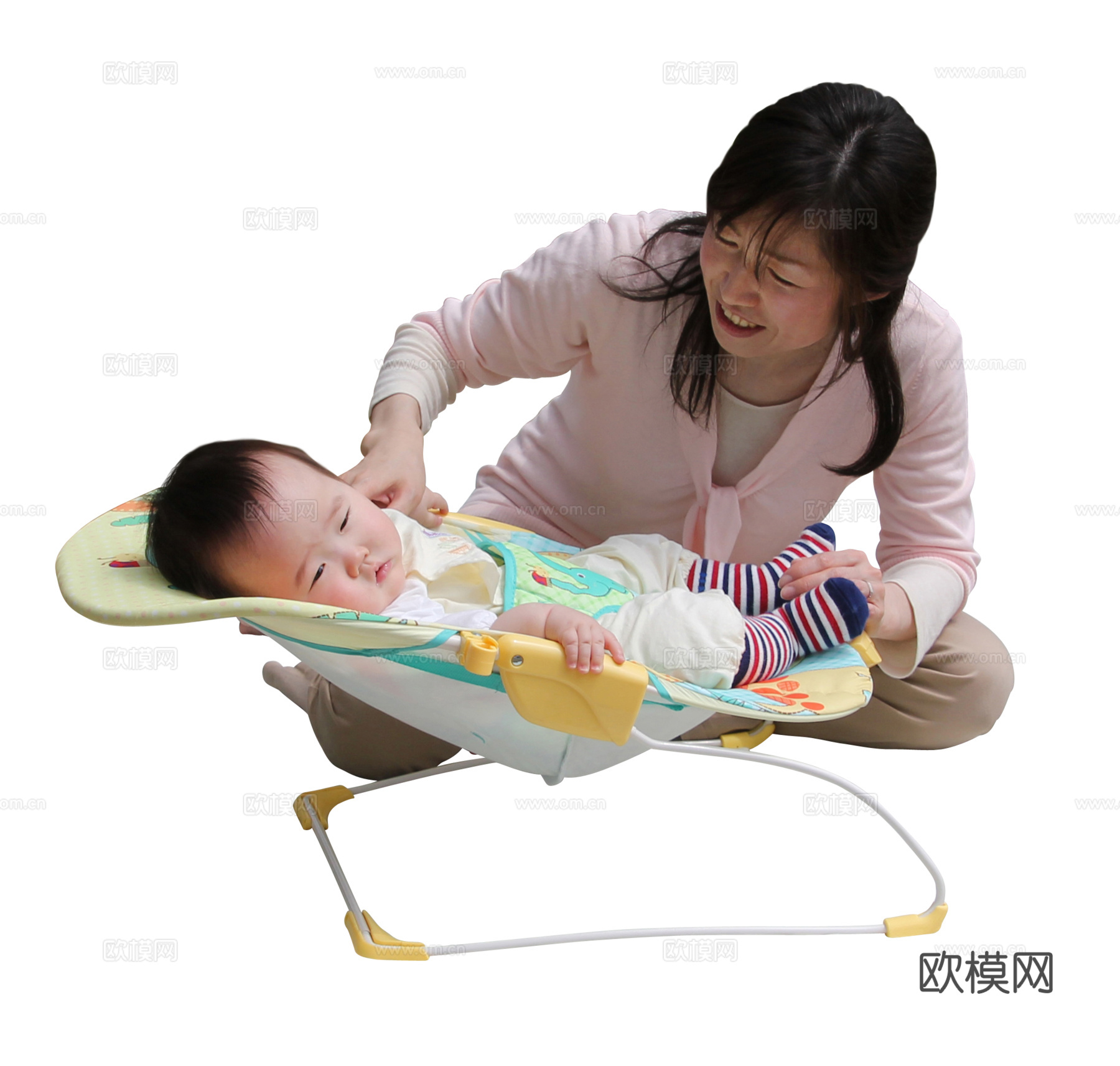 免扣亚洲人物下载（渲染图1）