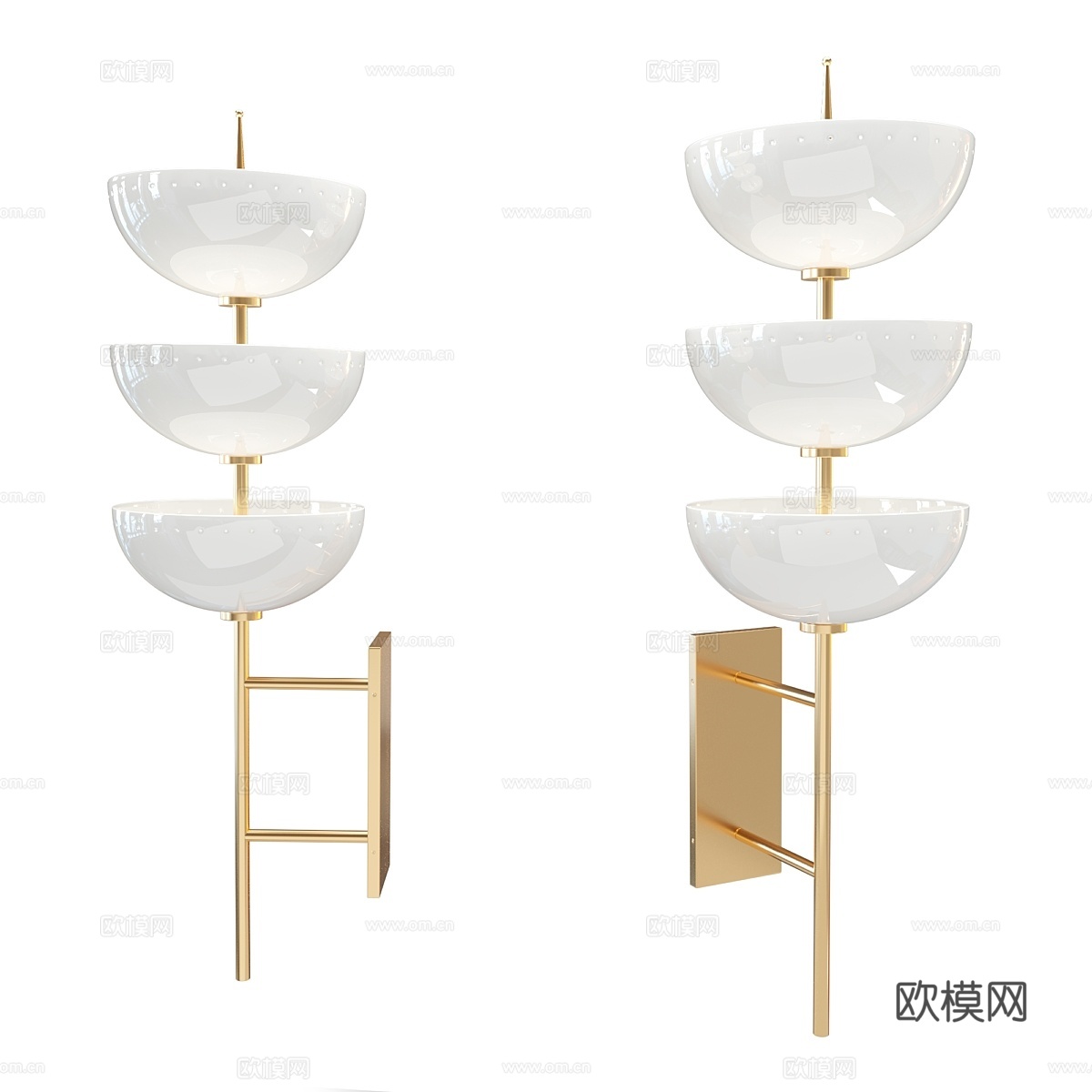 里斯本壁灯3d模型下载