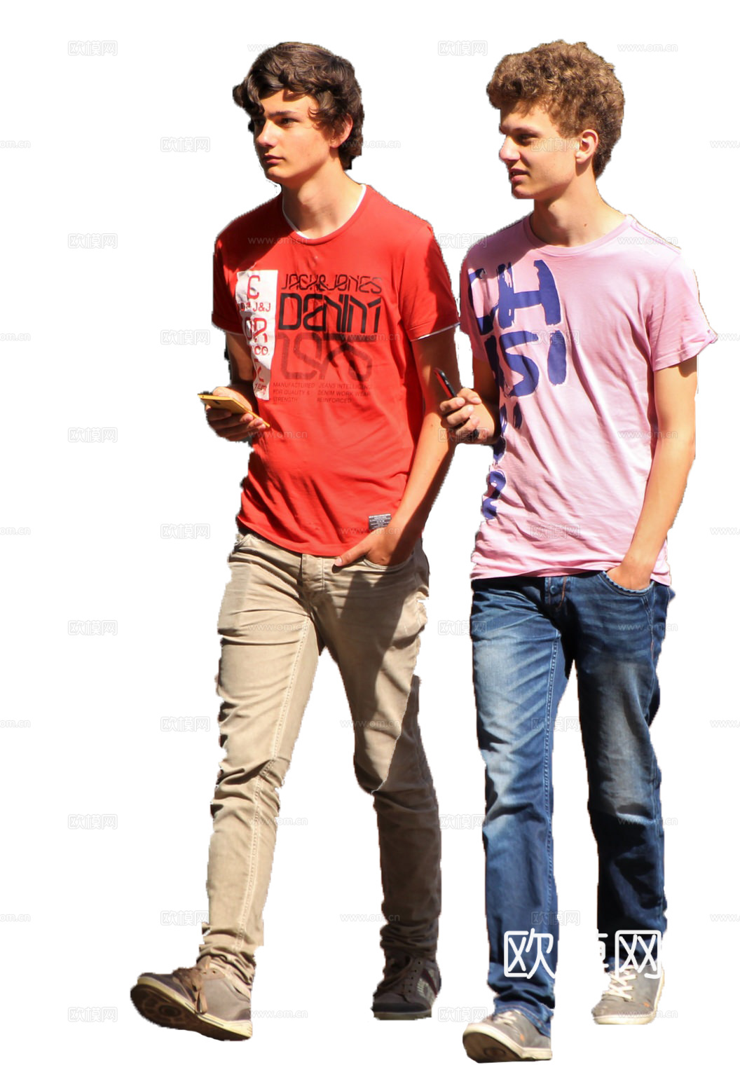 免扣效果图人物下载（渲染图2）