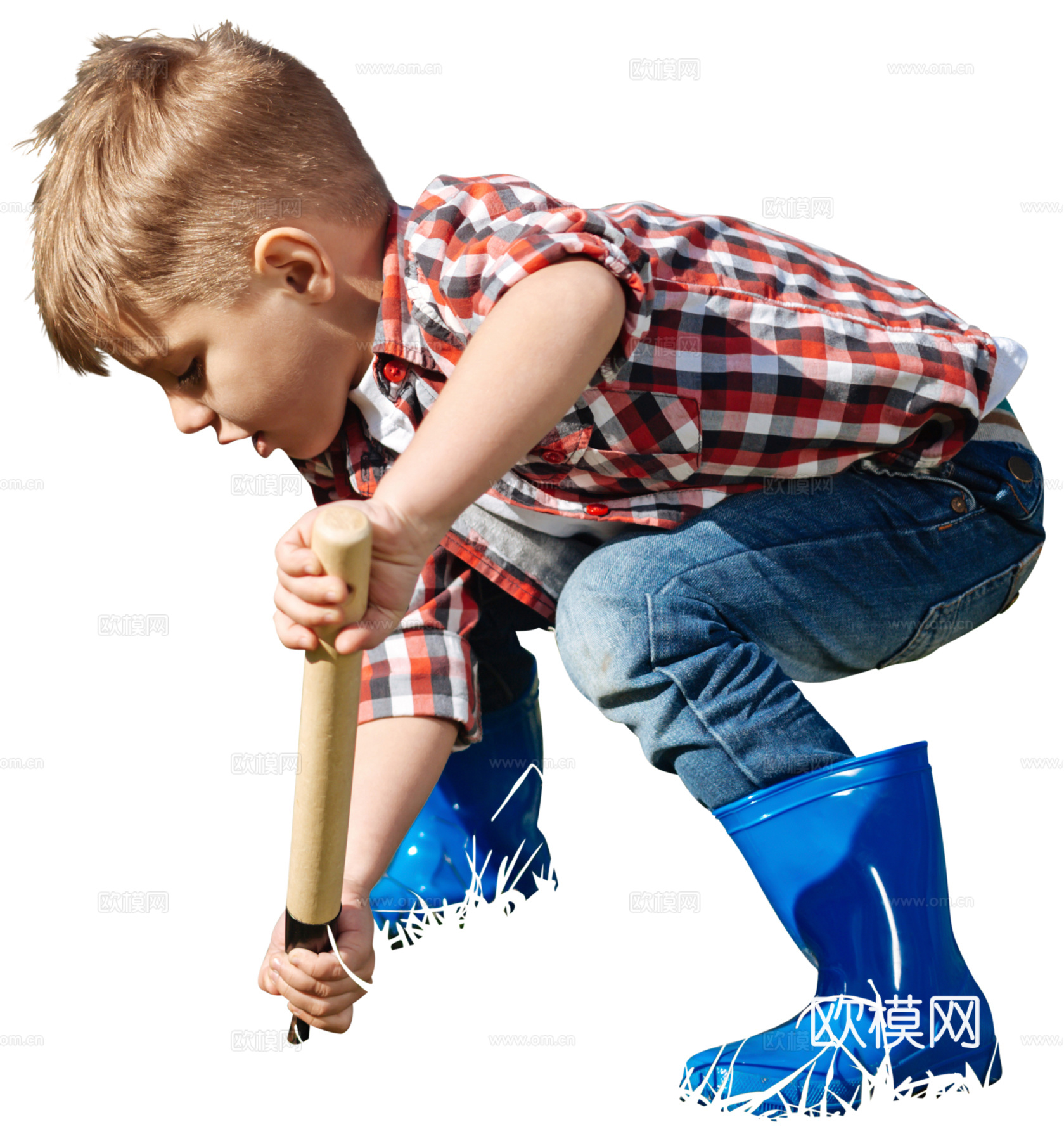 小孩儿童免扣人物下载（渲染图6）