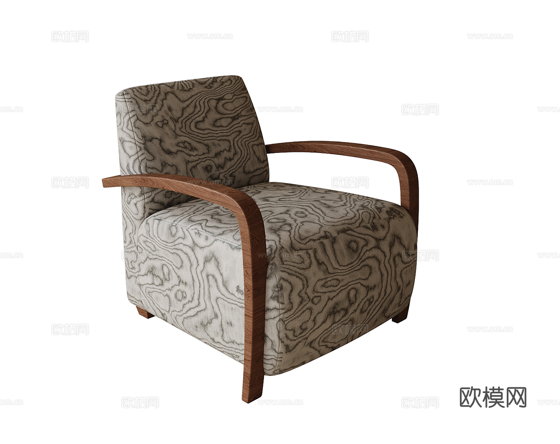 现代休闲椅su模型