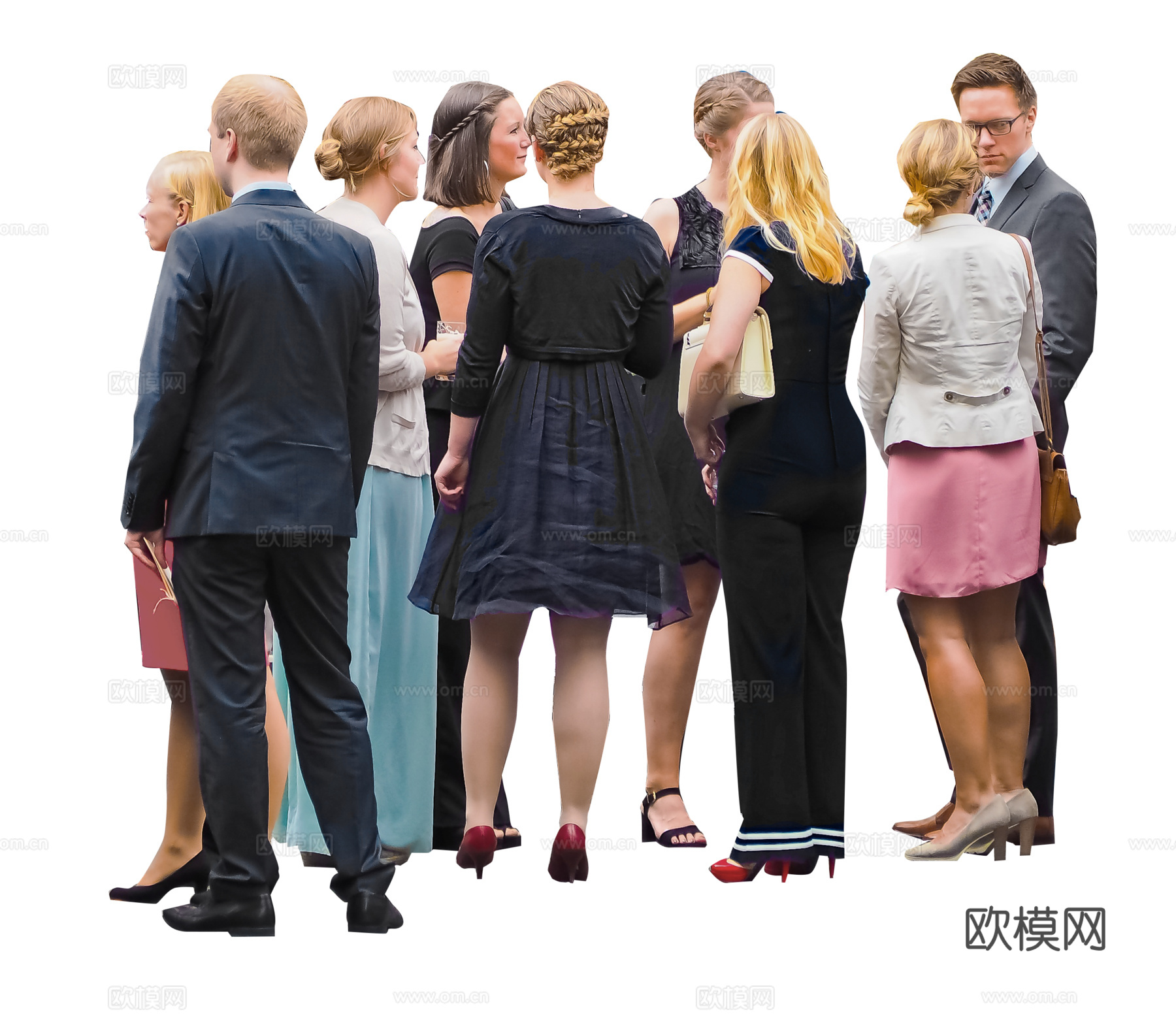 免扣效果图人物下载（渲染图4）