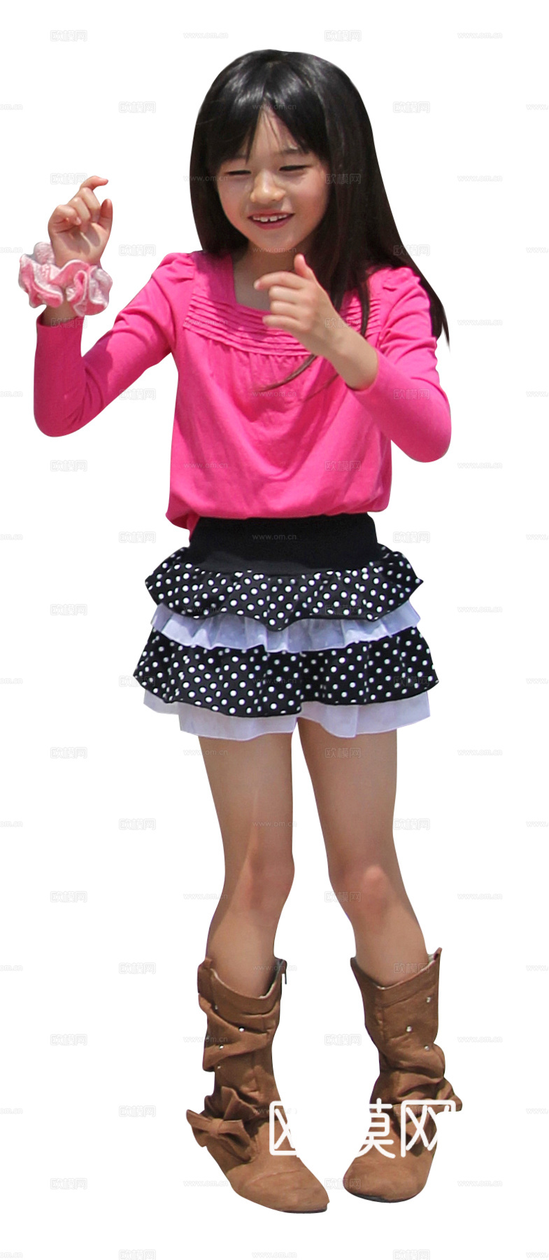 免扣亚洲人物下载（渲染图2）