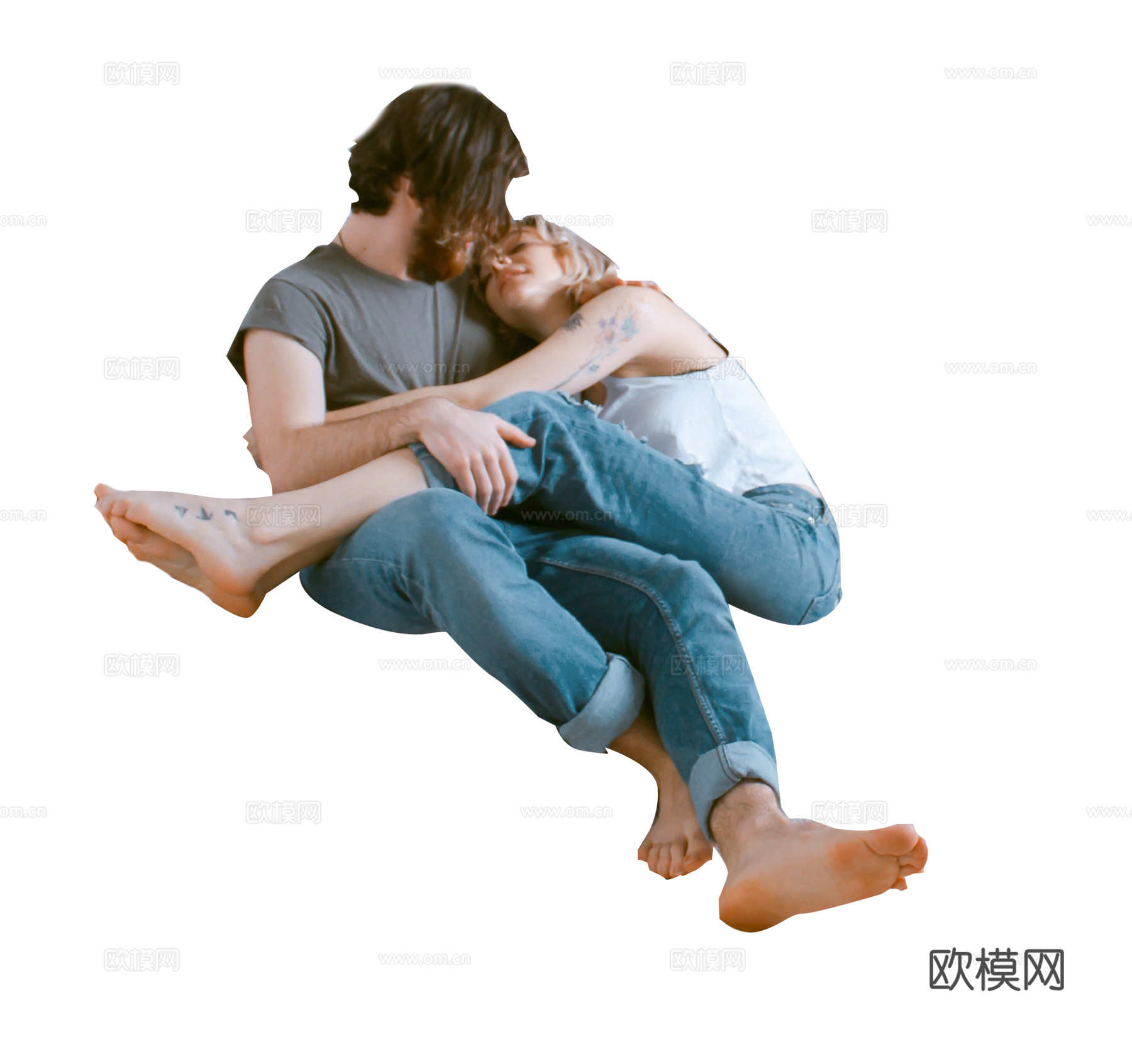 免扣效果图人物下载（渲染图7）