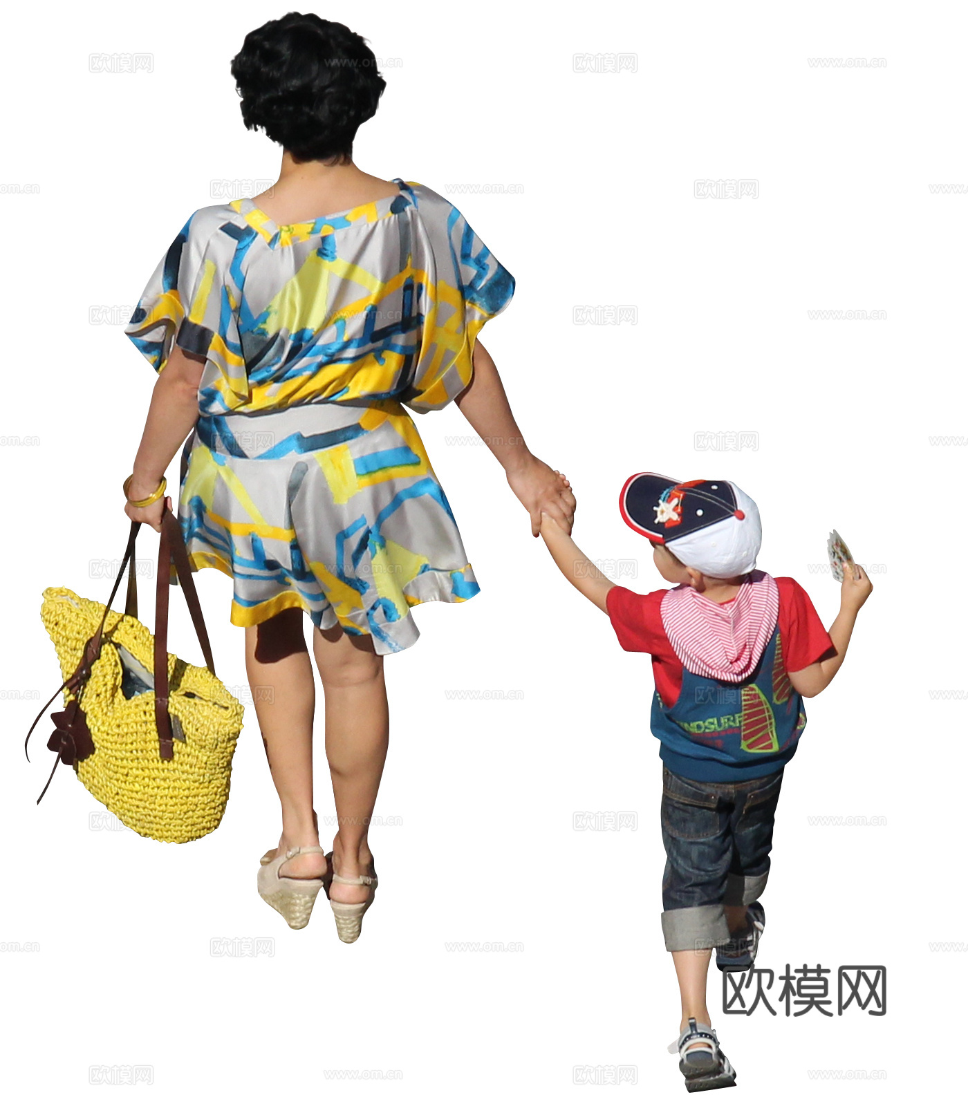 鸟瞰人物PNG免抠下载（渲染图3）