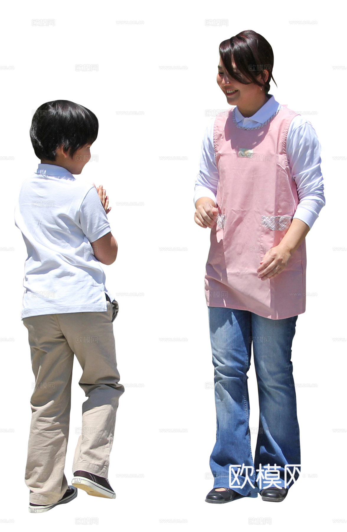 免扣亚洲人物下载（渲染图5）