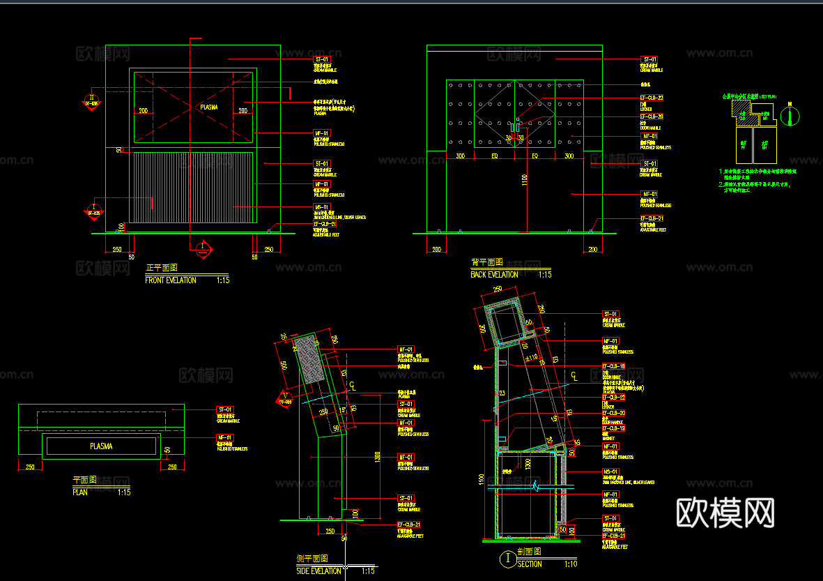 400套最全酒店空间CAD节点大样图最新整理cad施工图